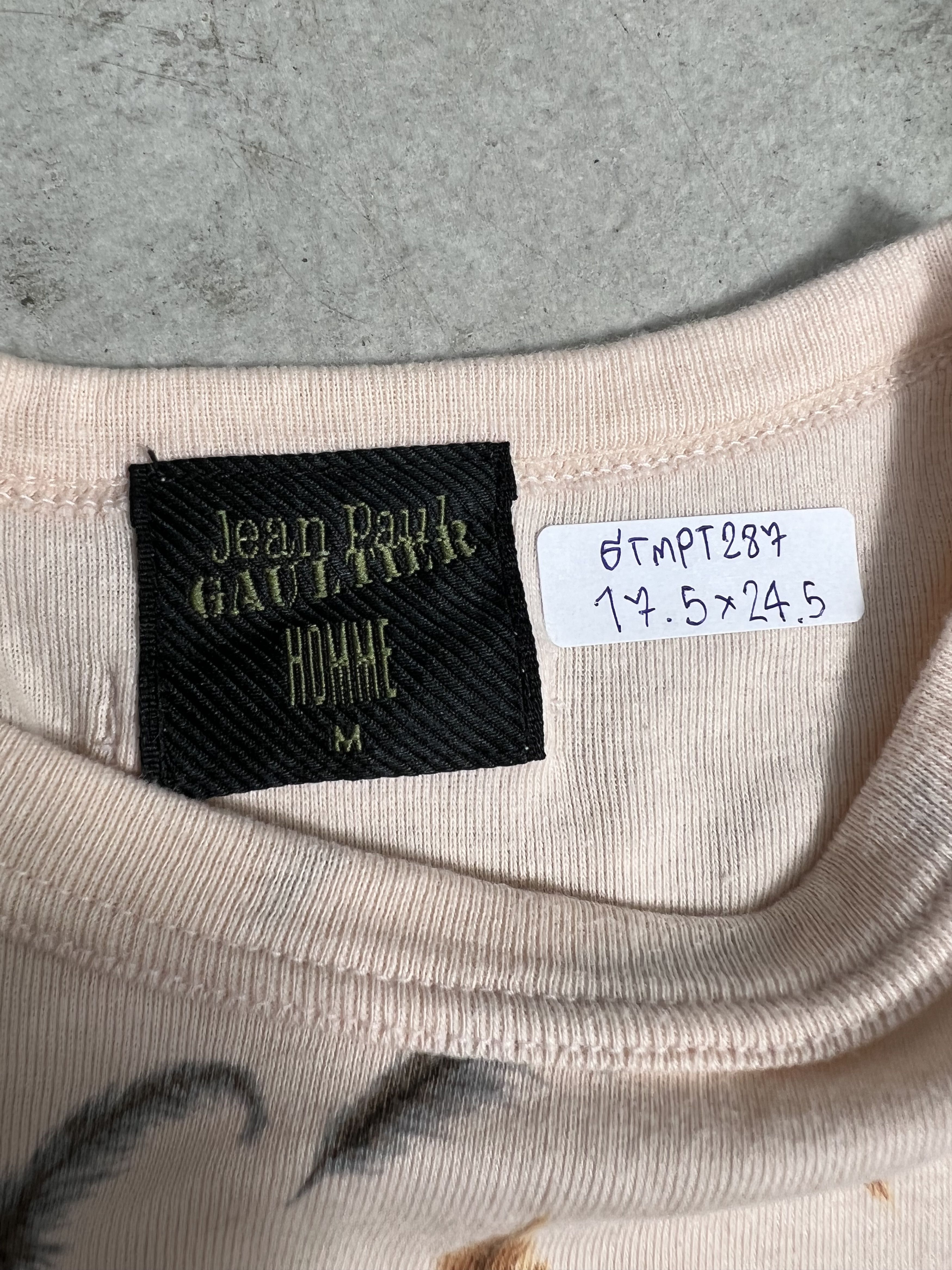 Jean Paul Gaultier Jean Paul GAULTIER HOMME Printed Tee (M) GTMPT287 Size US M / EU 48-50 / 2 - 3 Thumbnail