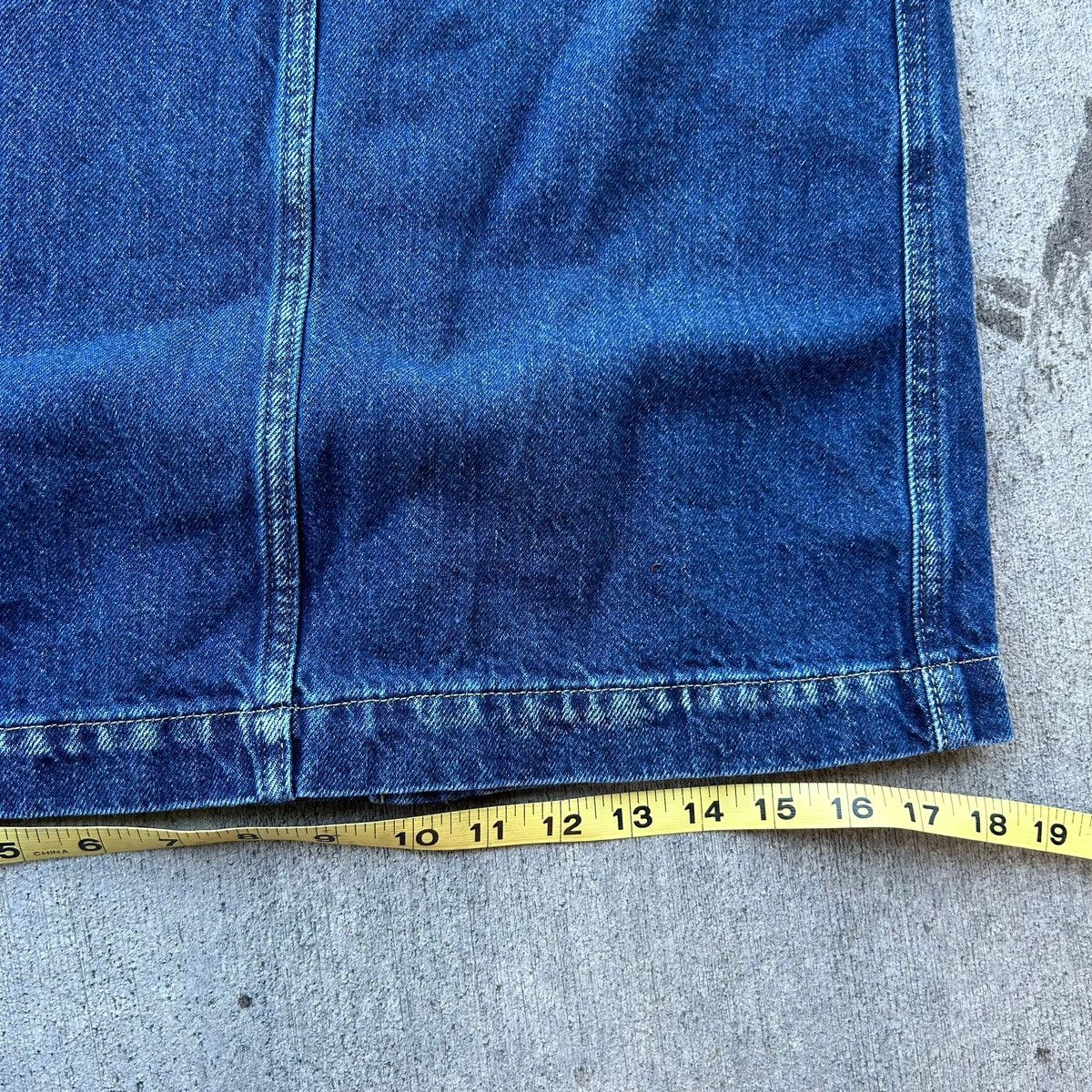 Lee × Vintage Denim Button Down Vtg Lee Midi Skirt Size 25" / US 0 / IT 36 - 5 Thumbnail
