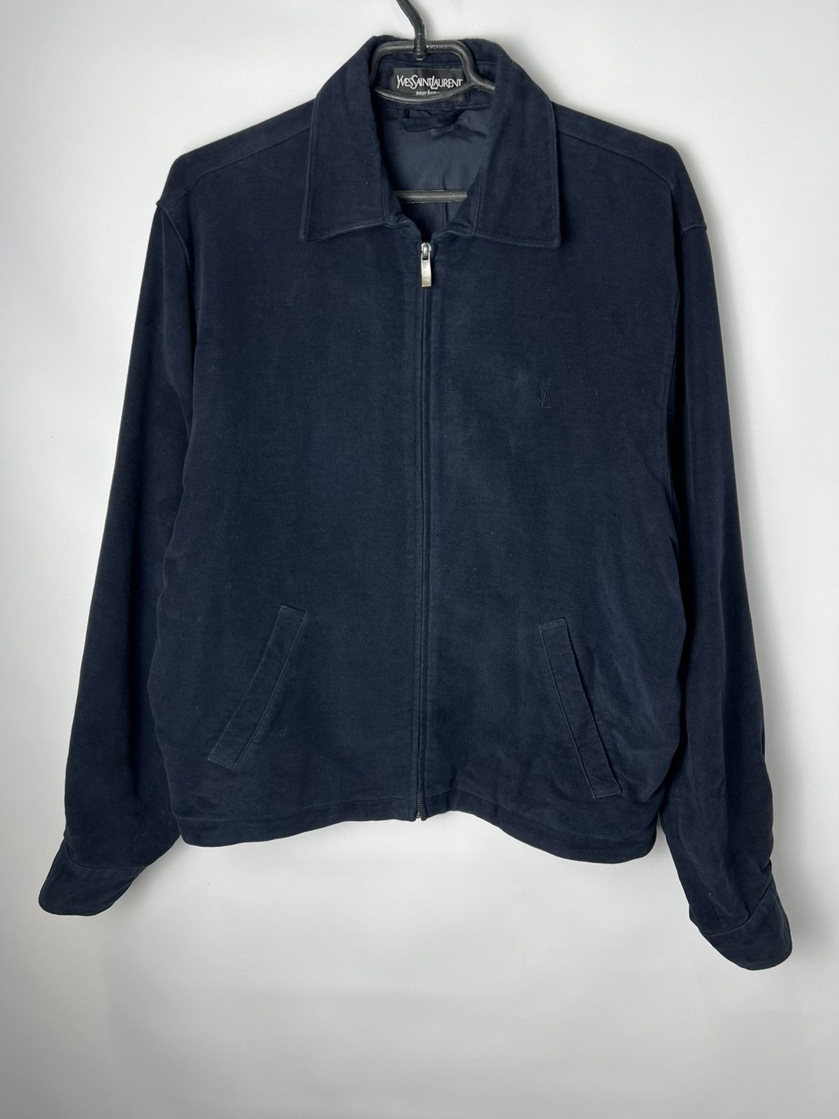 Yves Saint Laurent Vintage y2k Luxury Yves Saint Laurent Bomber Jacket 90s YSL Size US M / EU 48-50 / 2 - 1 Thumbnail