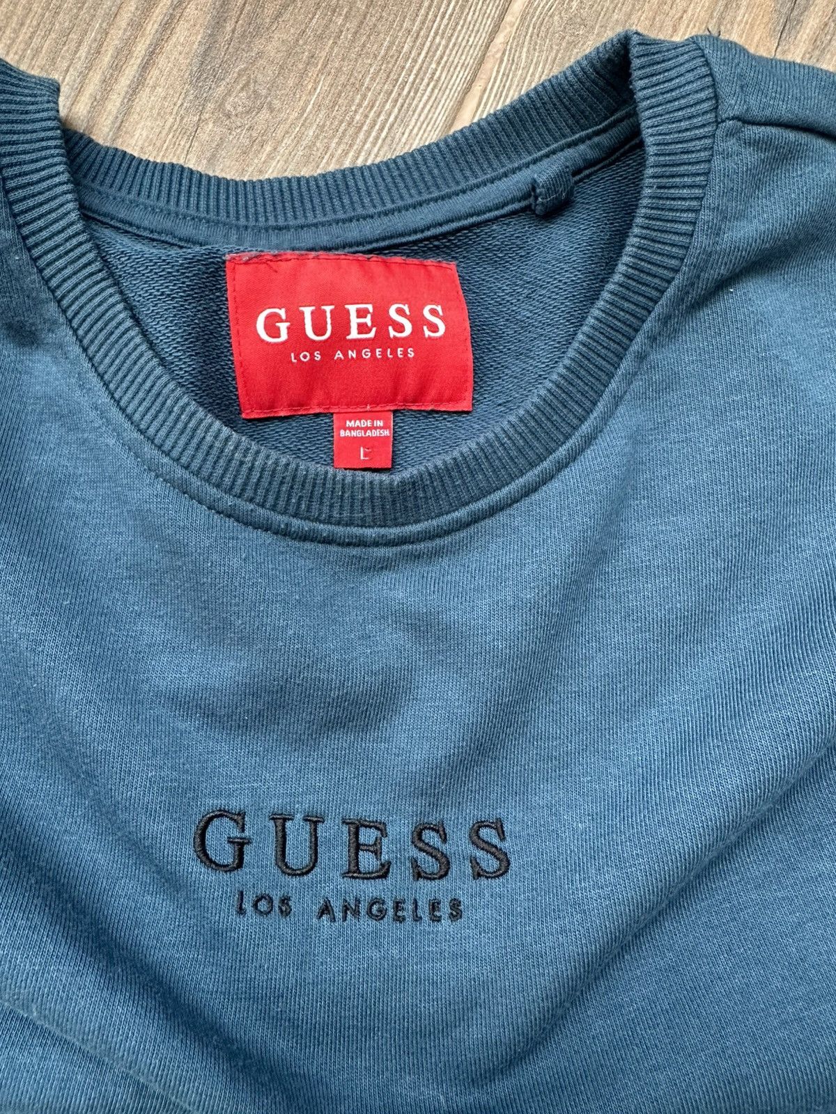 Guess GUESS Sweatshirt Vintage Size US L / EU 52-54 / 3 - 8 Thumbnail