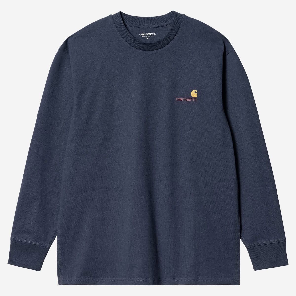 Carhartt CARHARTT L/S AMERICAN SCRIPT TEE size S Size US S / EU 44-46 / 1 - 1 Thumbnail