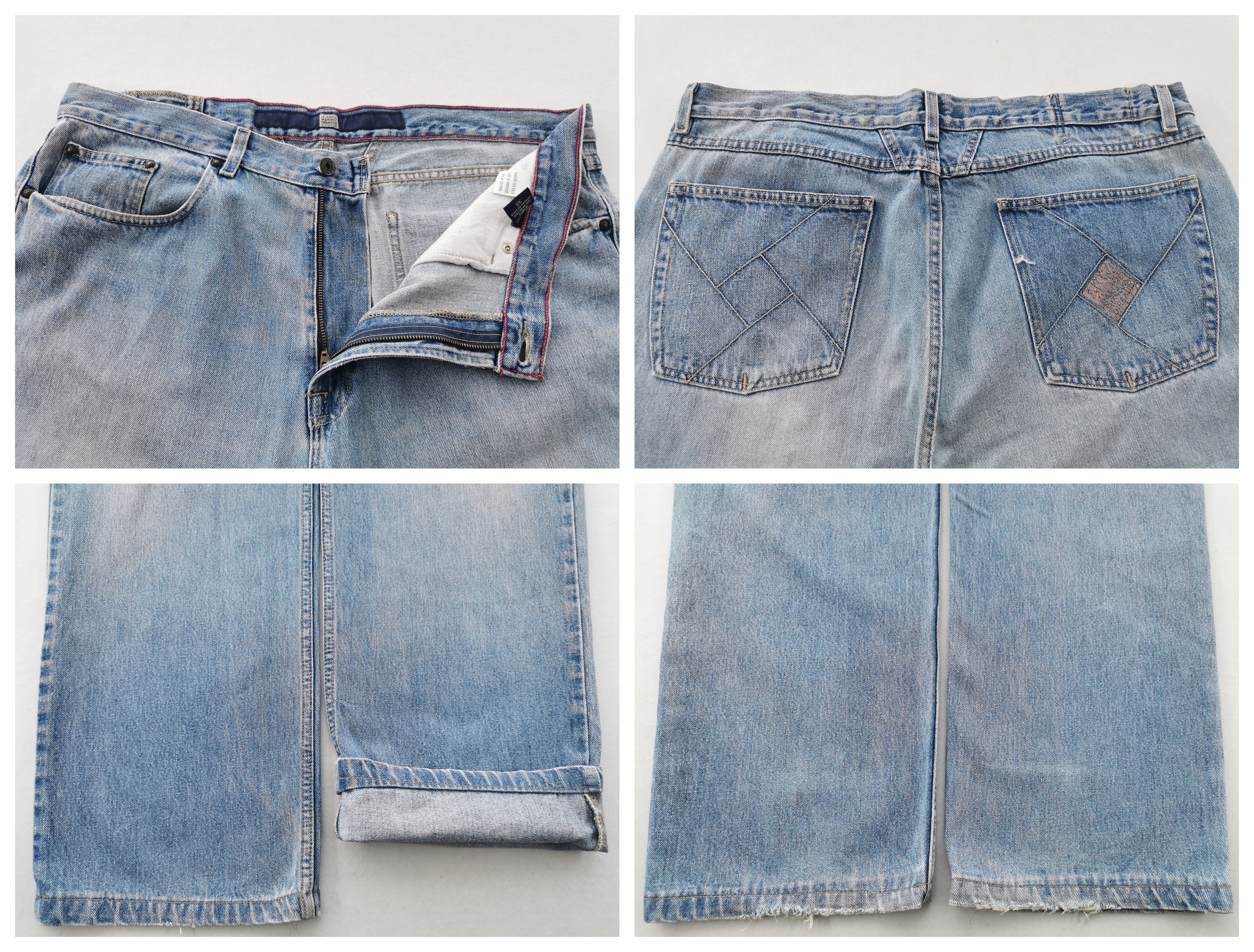 Marithe + Francois Girbaud Distressed Vintage 90's Marithe Francois Girbaud Denim Size US 40 / EU 56 - 7 Thumbnail