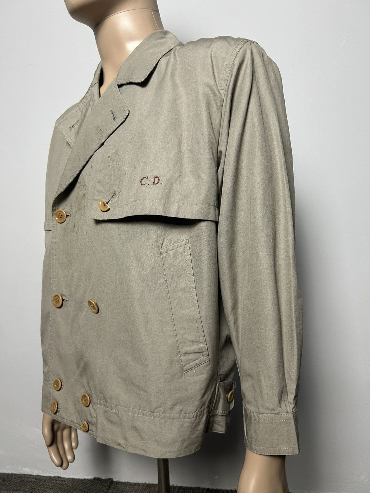 Christian Dior Monsieur × Designer × Dior CHRISTIAN DIOR MONSIEUR BUTTON UP JACKET Size US M / EU 48-50 / 2 - 2 Thumbnail