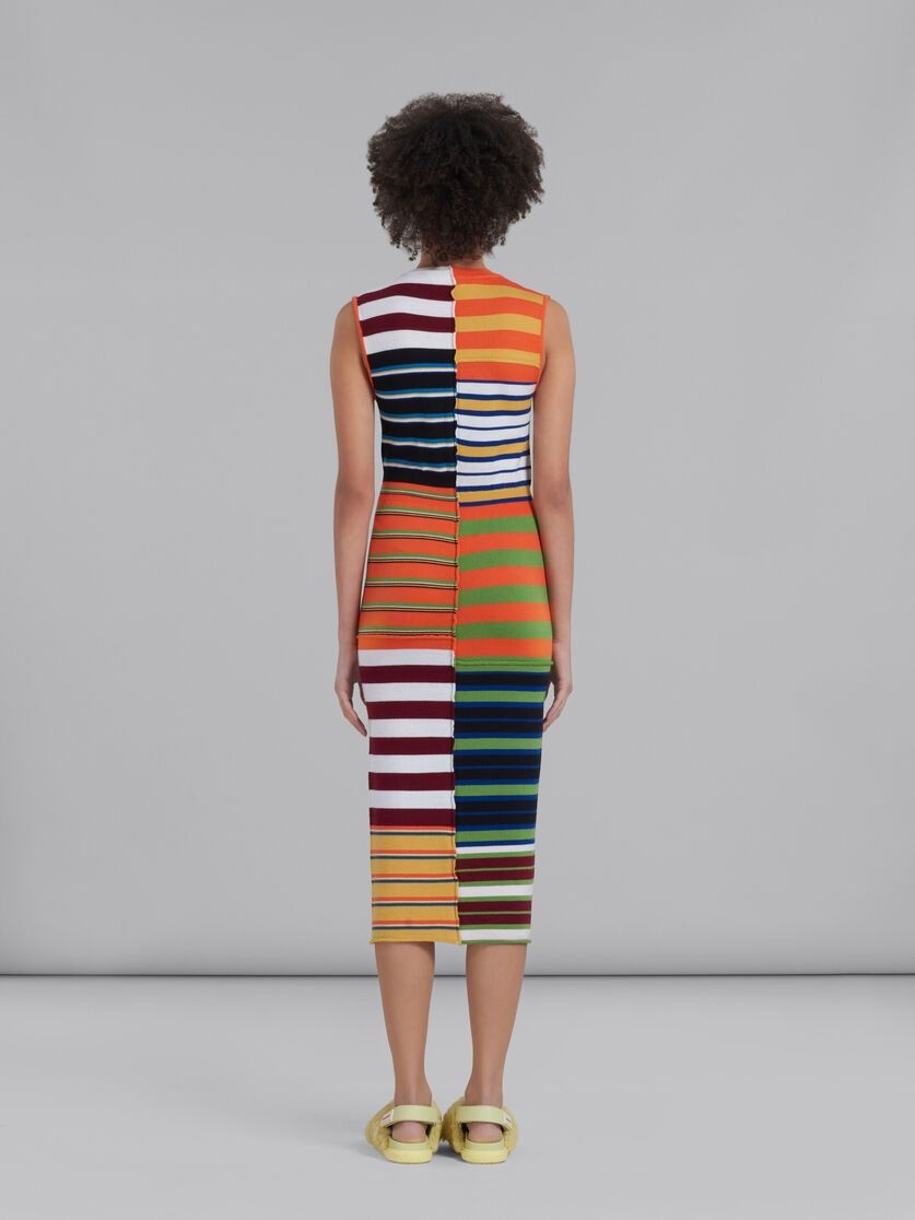 Marni o1w1db10824 Knit Dress in Multicolor Size XL / US 12-14 / IT 48-50 - 2 Thumbnail