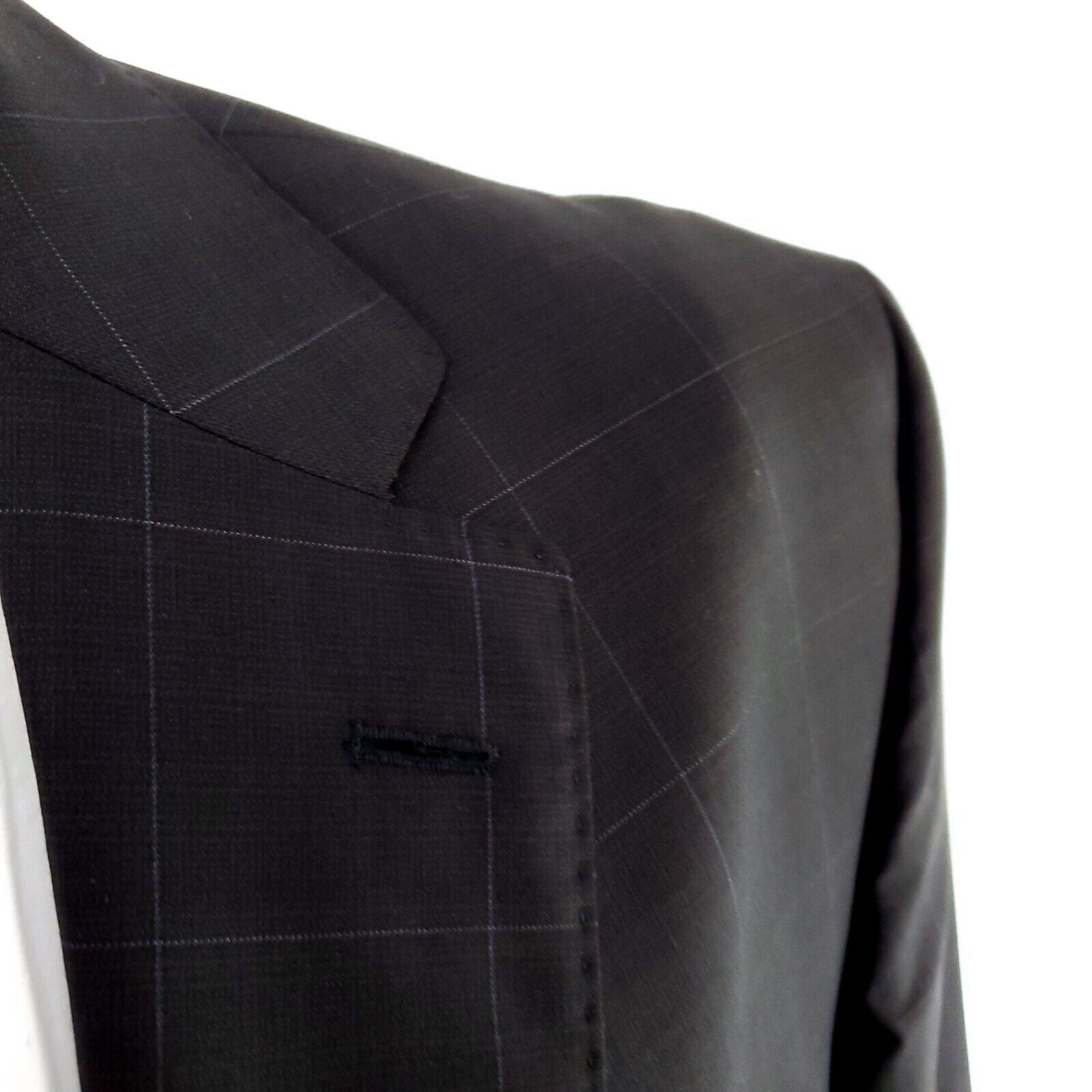Jack Victor Jack Victor Loro Piana Super 130s Wool 2 Button Blazer 42S B Size 42S - 2 Thumbnail