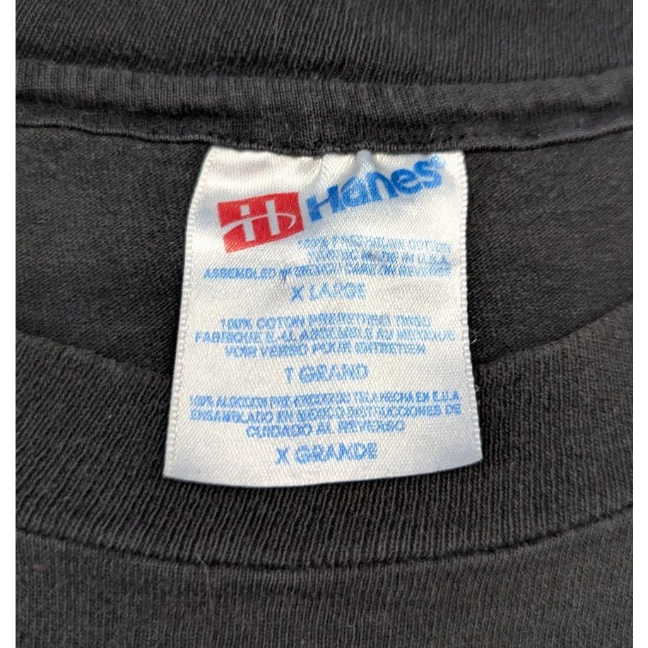 Band Tees × Hanes × Vintage Vintage 1995 Jimmy Page & Robert Plant World Tour T-shirt Size US XL / EU 56 / 4 - 5 Thumbnail
