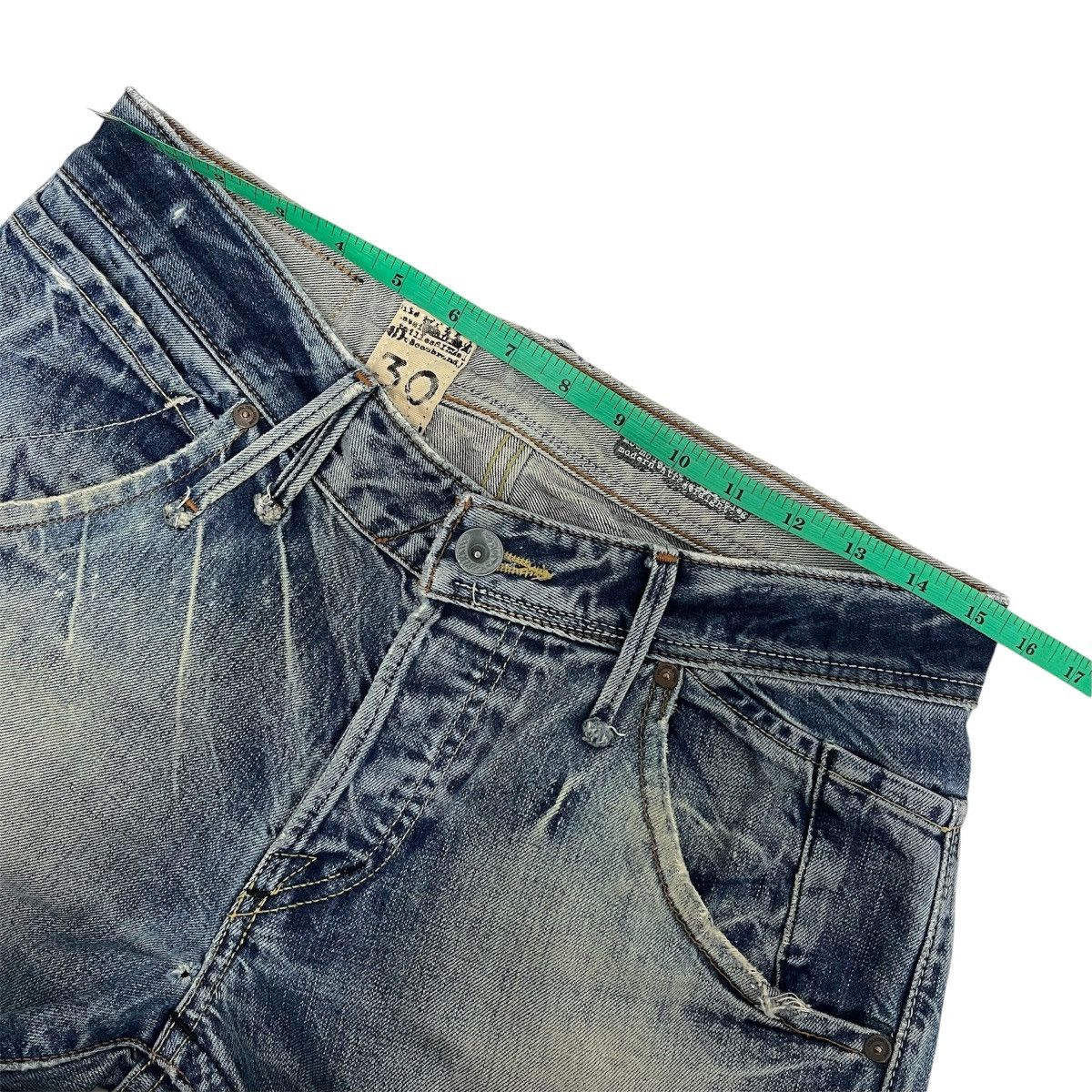 Volcom Selvedge Jeans Volcom Contra Jean White Oak Cone Denim Size US 30 / EU 46 - 7 Thumbnail