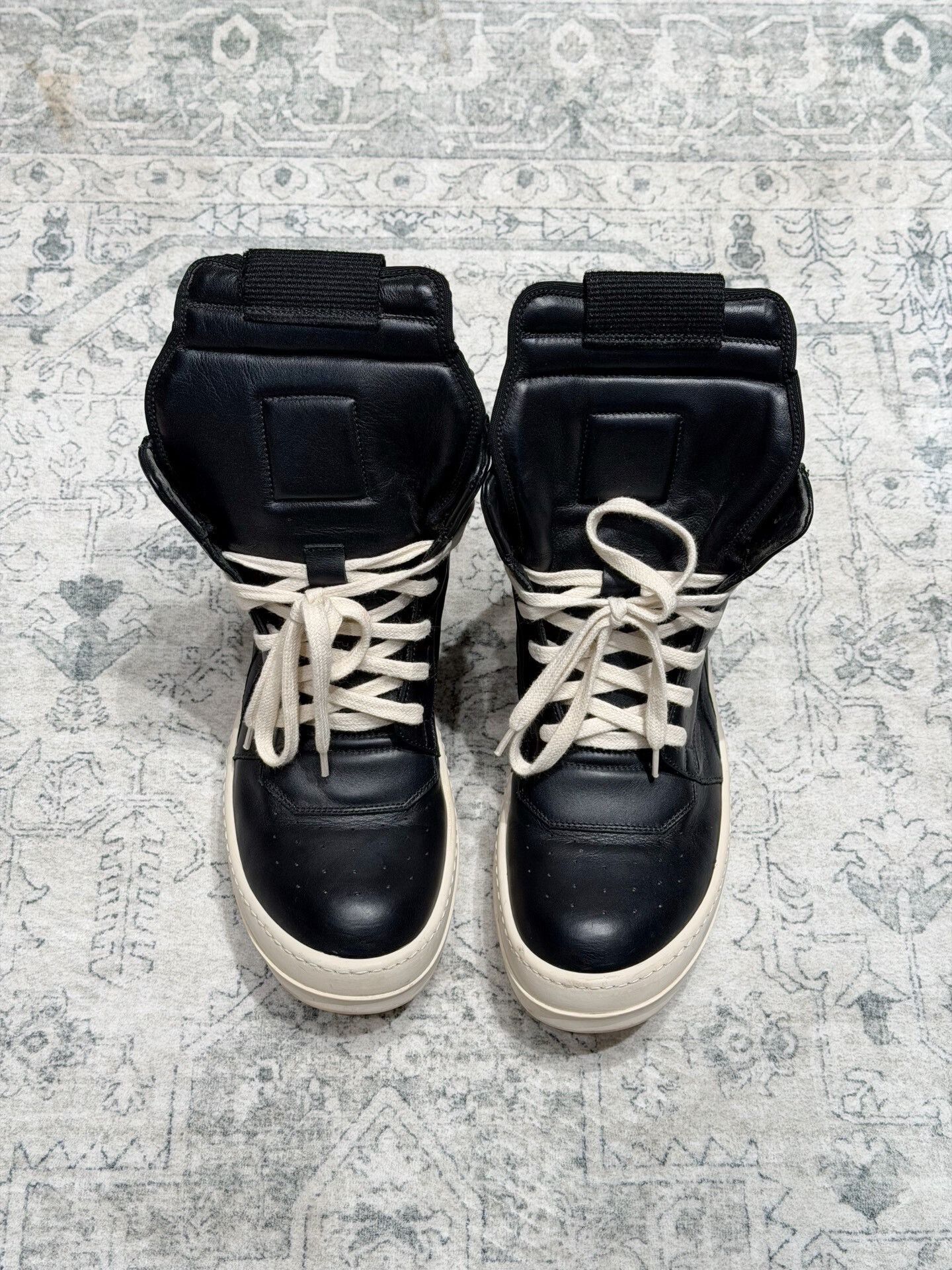 Rick Owens Rick Owens Inverted Triangle High-Top Patent Leather Size US 6 / IT 36 - 1 Thumbnail