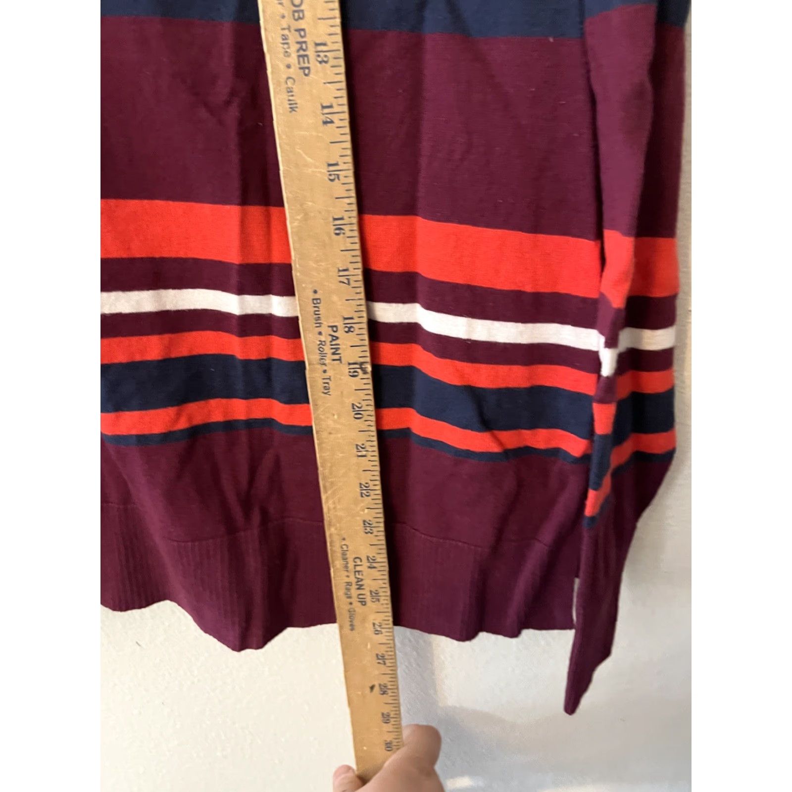 Gap Gap Women’s Crew Neck Long Sleeve XL Multicolor Striped Shirt Womens Size XL / US 12-14 / IT 48-50 - 4 Thumbnail