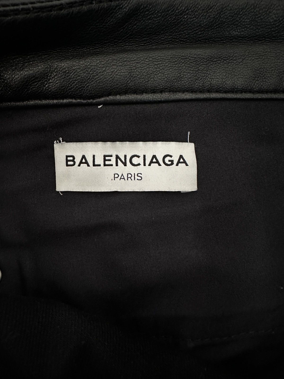 Balenciaga Balenciaga black wax coated Size US 31 - 7 Thumbnail