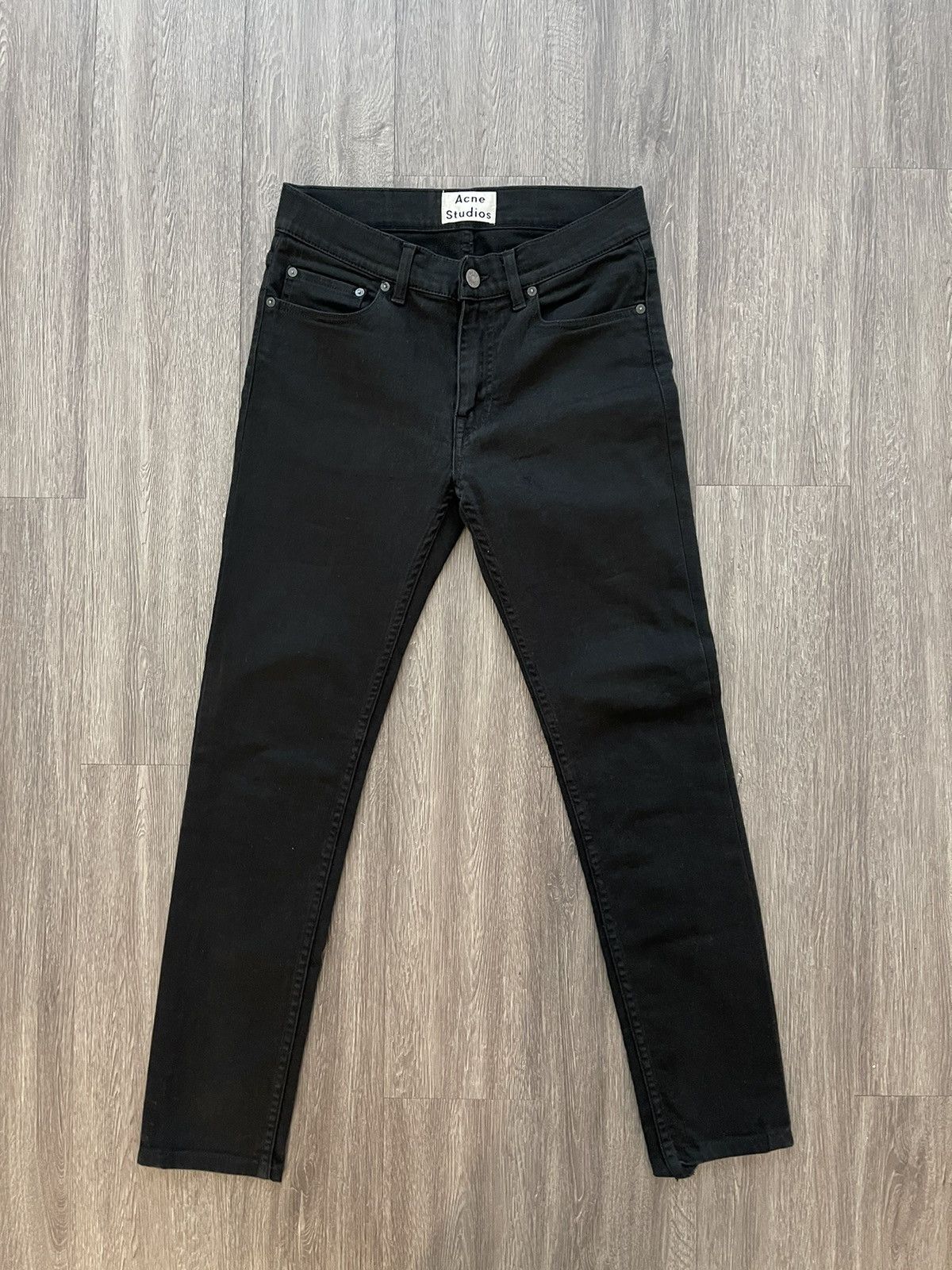 Acne Studios Ace Stay Cash Black Jeans