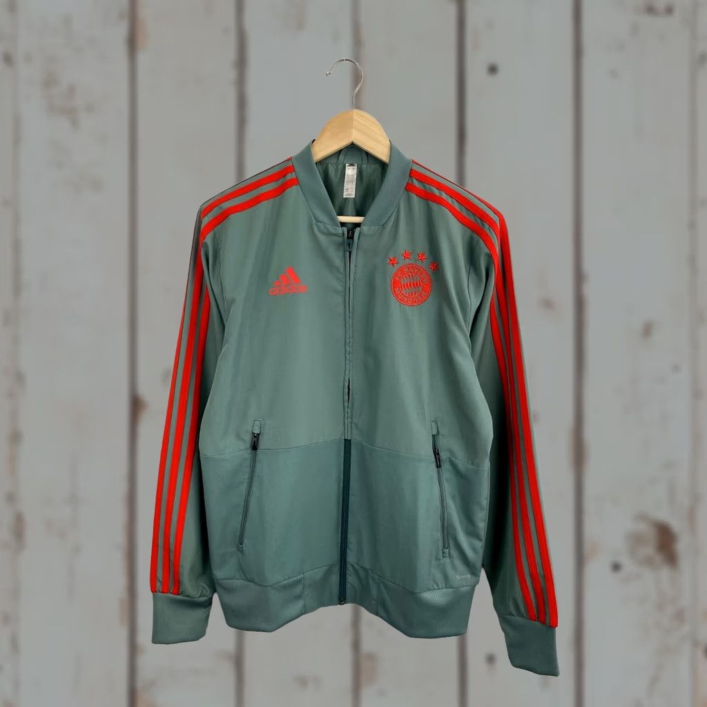 Adidas Y2K Adidas FC Bayern Munich Zip Sweatshirt Retro Blokecore size S color green Size US S / EU 44-46 / 1 - 1 Thumbnail