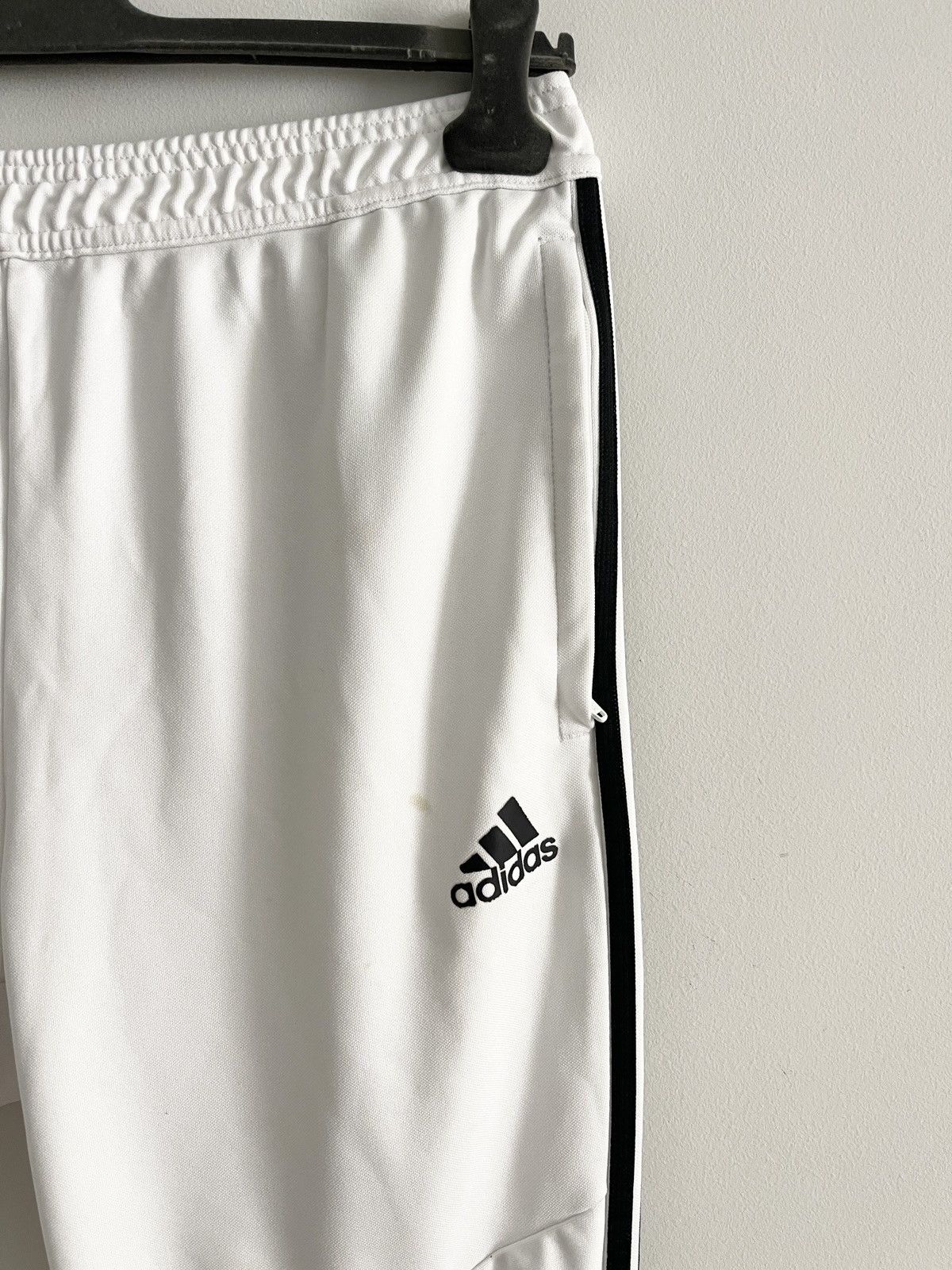 Adidas STEAL! VTG 2000s Adidas Trio Football Training Sweatpants Size US 36 / EU 52 - 3 Thumbnail