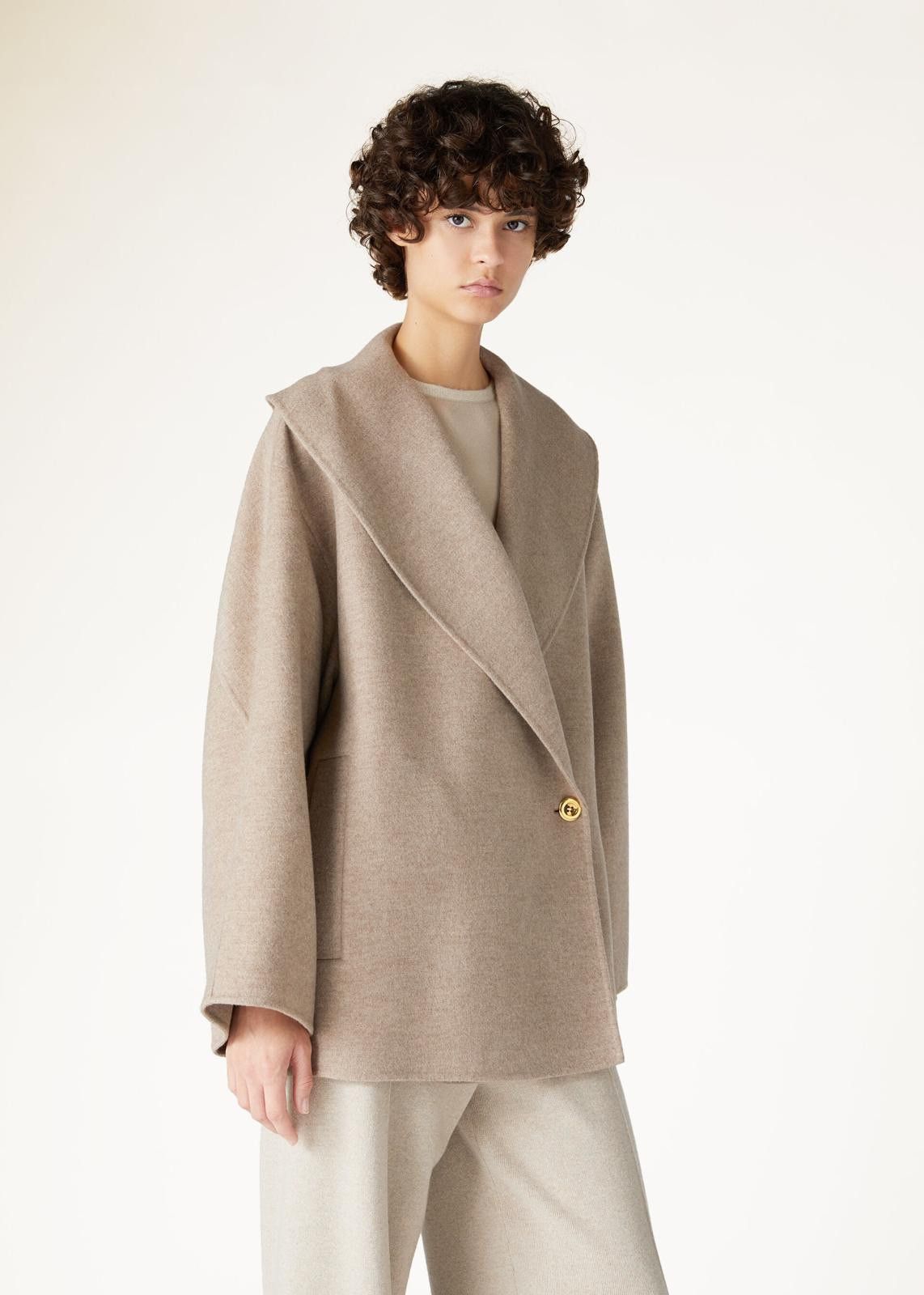 Loro Piana o1srvl11e1224 Enrique Cashmere Coat in Natural Brown Size XS / US 0-2 / IT 36-38 - 5 Thumbnail