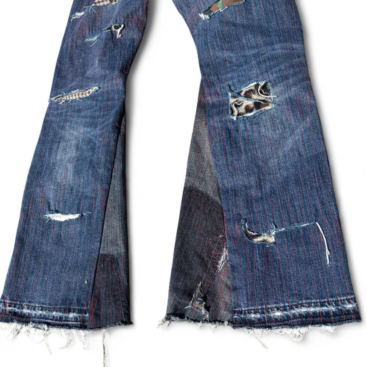 Other Tinted Red Jeans🩸 Size US 32 / EU 48 - 8 Thumbnail