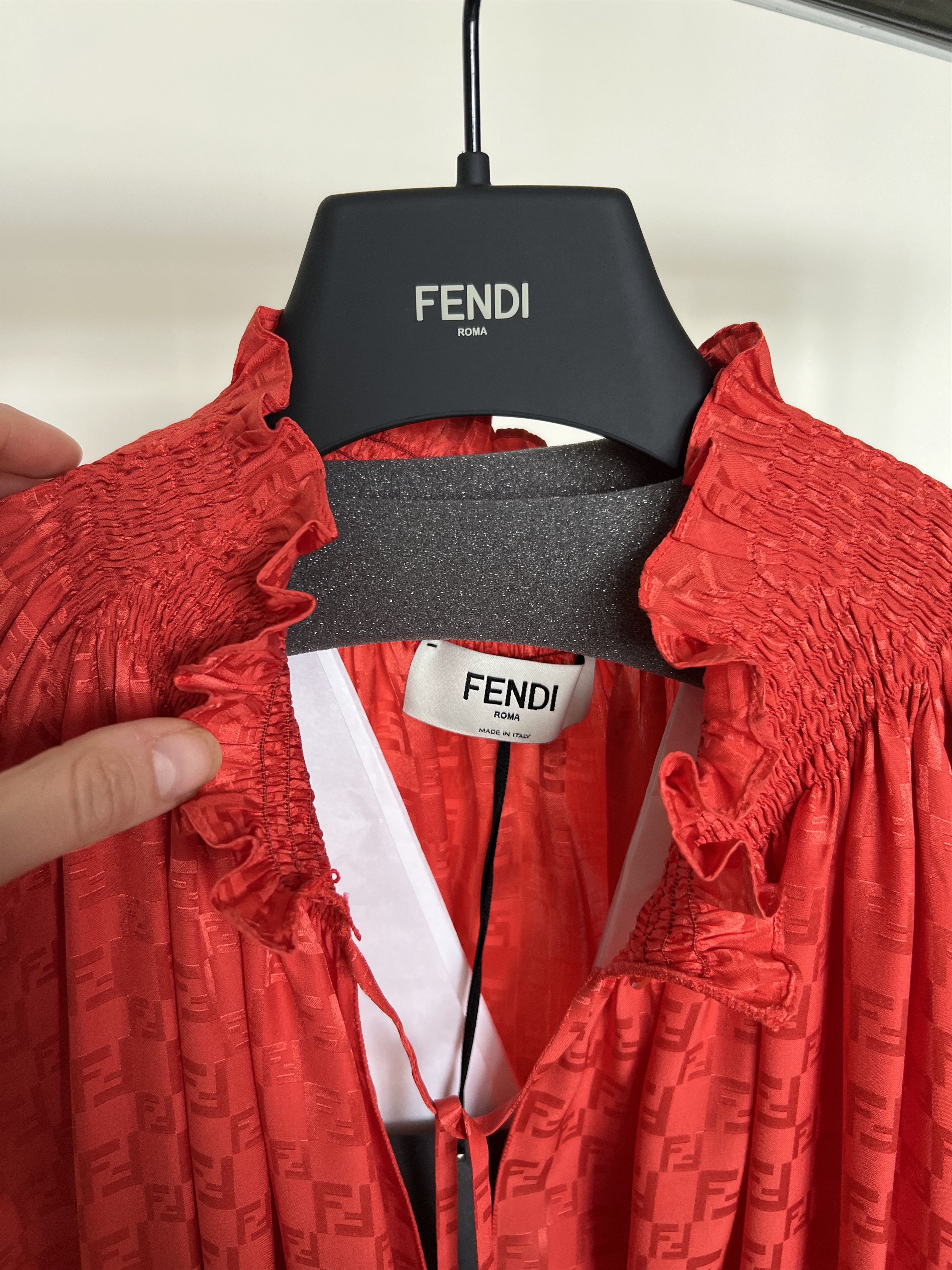 Fendi Fendi Silk Dress Size M / US 6-8 / IT 42-44 - 5 Thumbnail