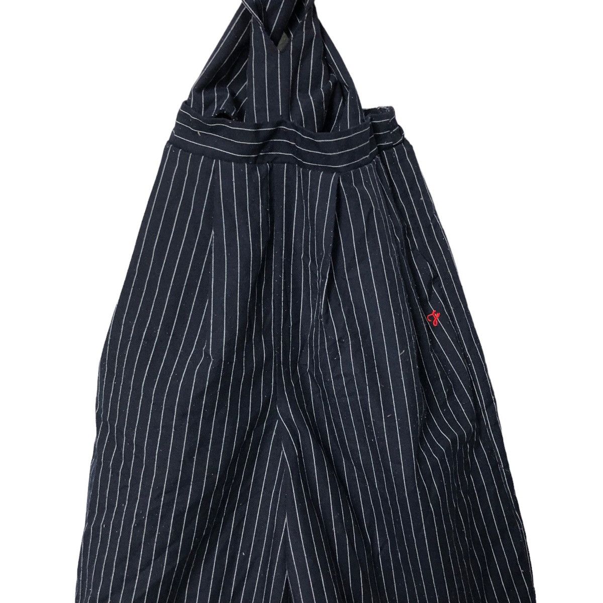 Fiorucci Vintage Fiorucci Striped Embroidered Small Logo Jumpsuits Size 25" / US 0 / IT 36 - 2 Thumbnail