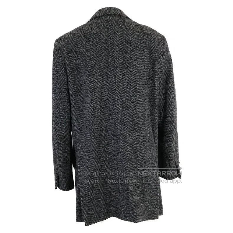 Hermes Hermes size M Herringbone Cashmere Blazer Size 38L - 3 Thumbnail