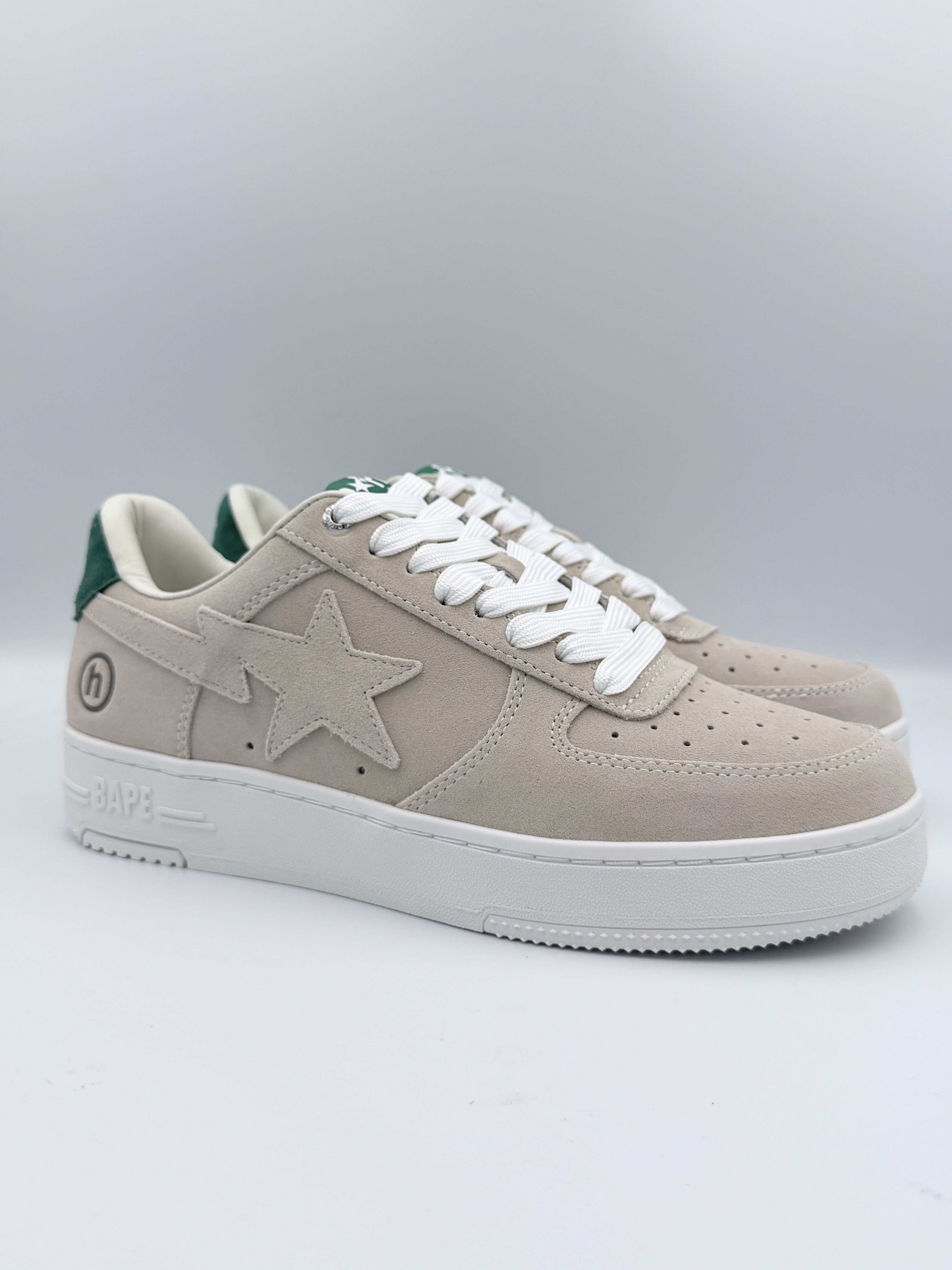 Bape Hidden NY x Bape Bapesta Tan Suede Size US 9 / EU 42 - 1 Thumbnail