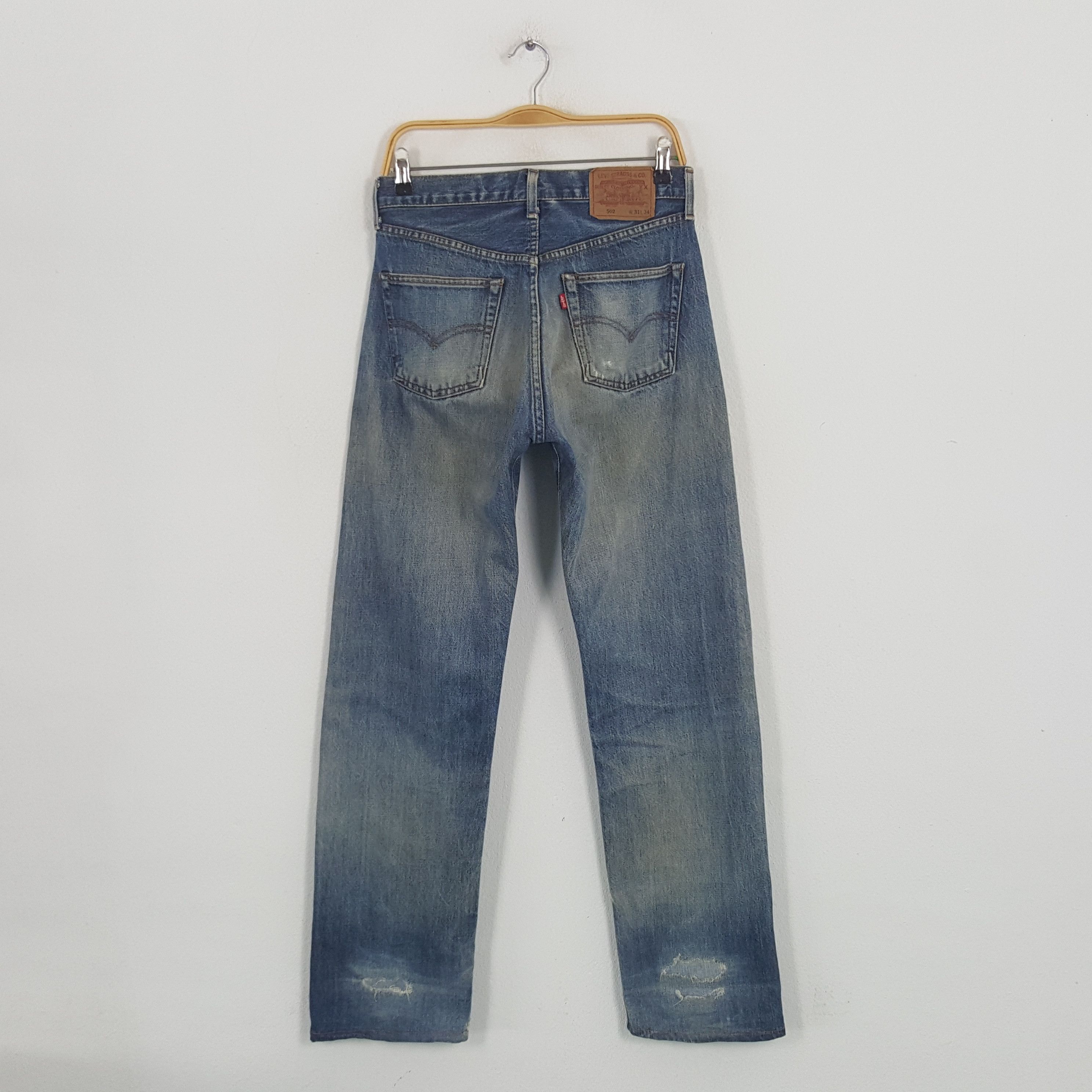 Levi's × Vintage Vintage Levi's Selvedge American Distressed Denim Jeans Size US 29 - 4 Thumbnail