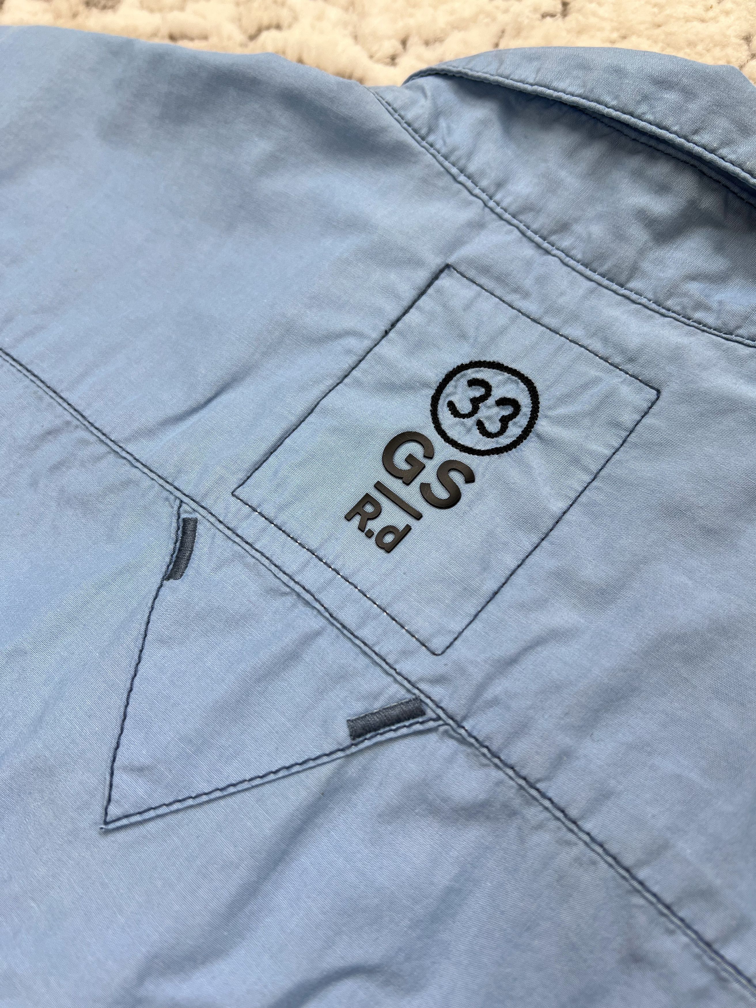 G-Star G-Star RAW Strike Shirt S/S Blue Workwear Style Size US M / EU 48-50 / 2 - 15 Thumbnail