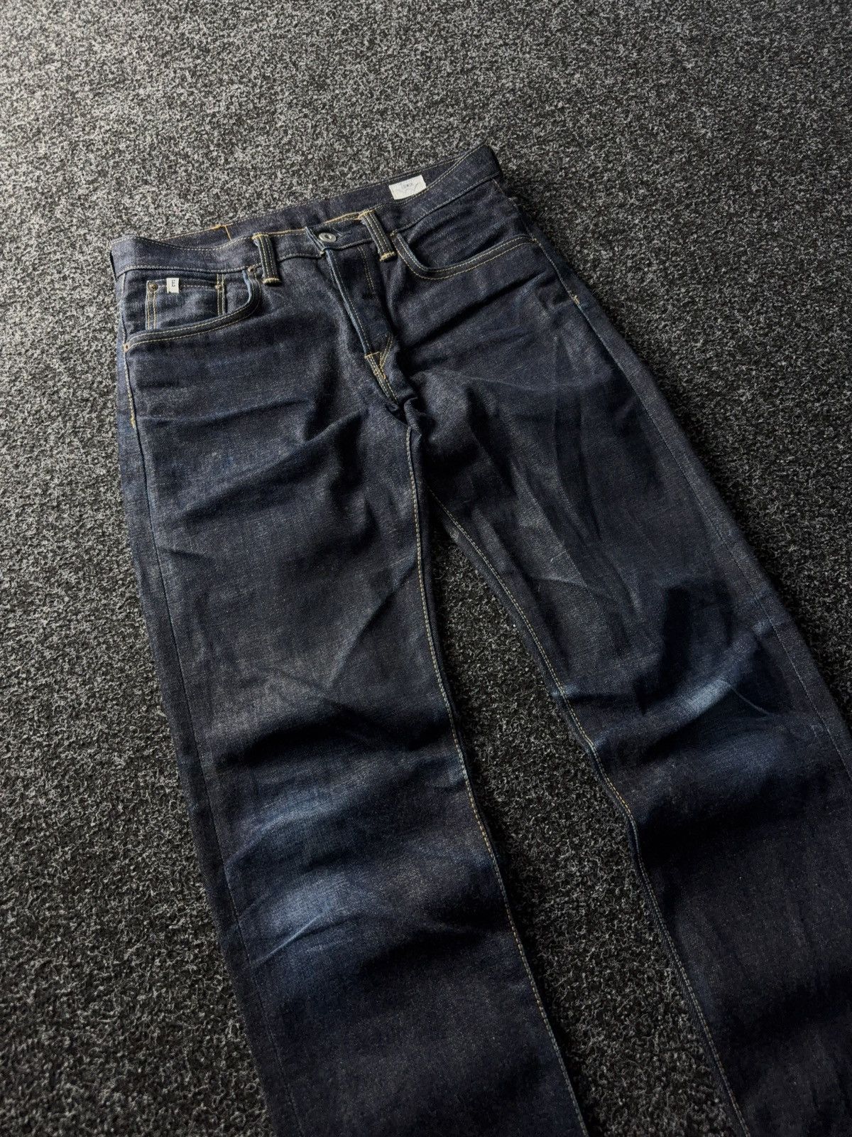 Edwin 00 Vintage Edwin Japan Selvedge Raw Denim Jeans Size US 30 / EU 46 - 5 Thumbnail