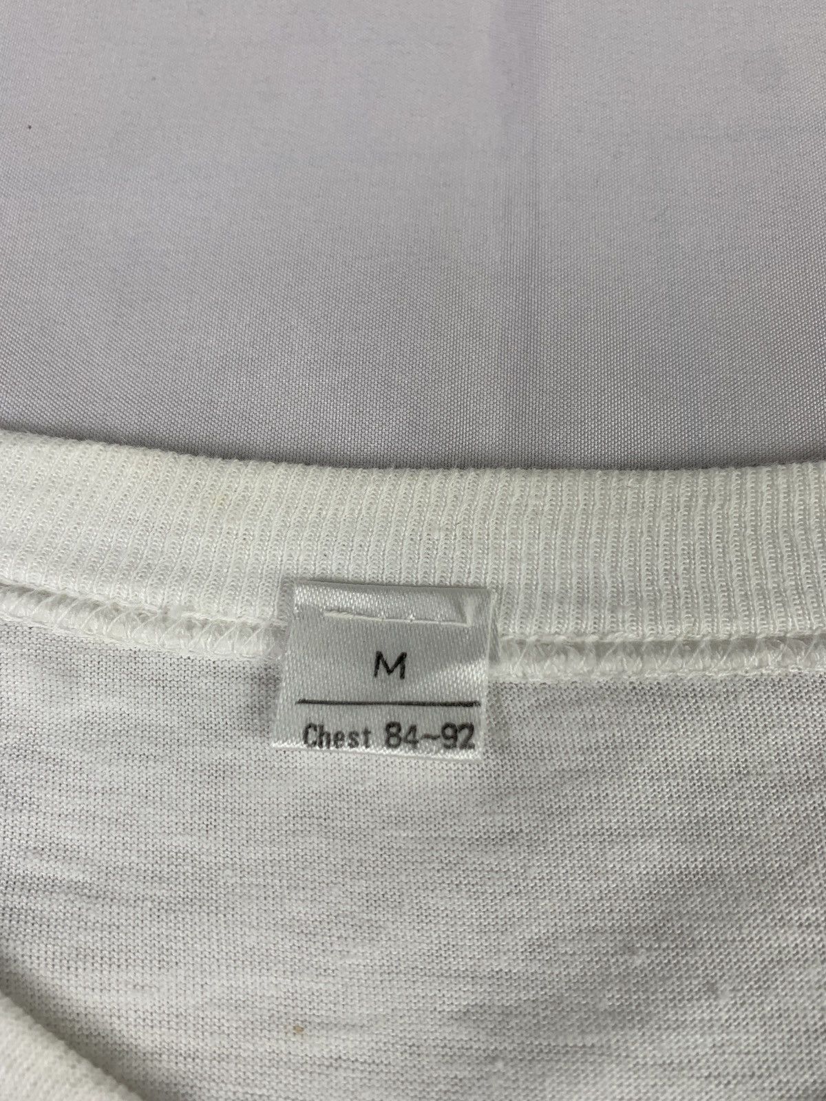 Japanese Brand 1992 Verdy Yoimura J-League Merchendise White Icon Eagle Tee Size US M / EU 48-50 / 2 - 6 Thumbnail