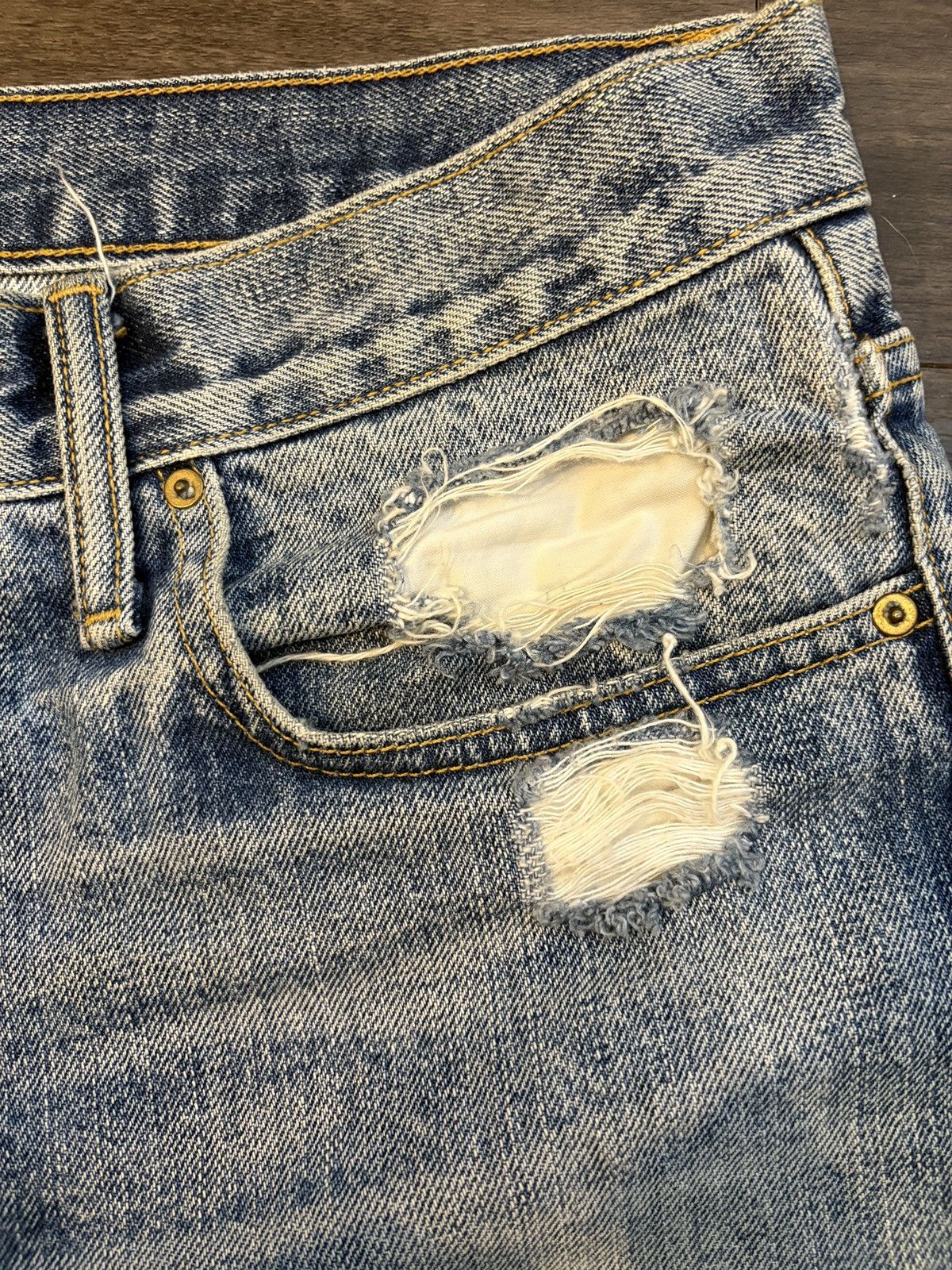 Fear of God 5th collection denim short Size US 31 - 4 Thumbnail