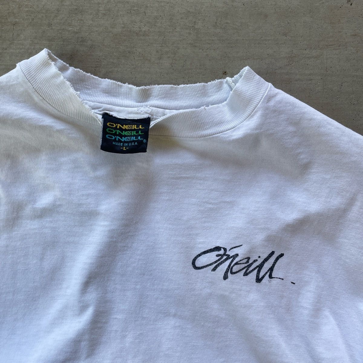 Vintage Vintage 90s O’Neil T Shirt Size US L / EU 52-54 / 3 - 5 Thumbnail