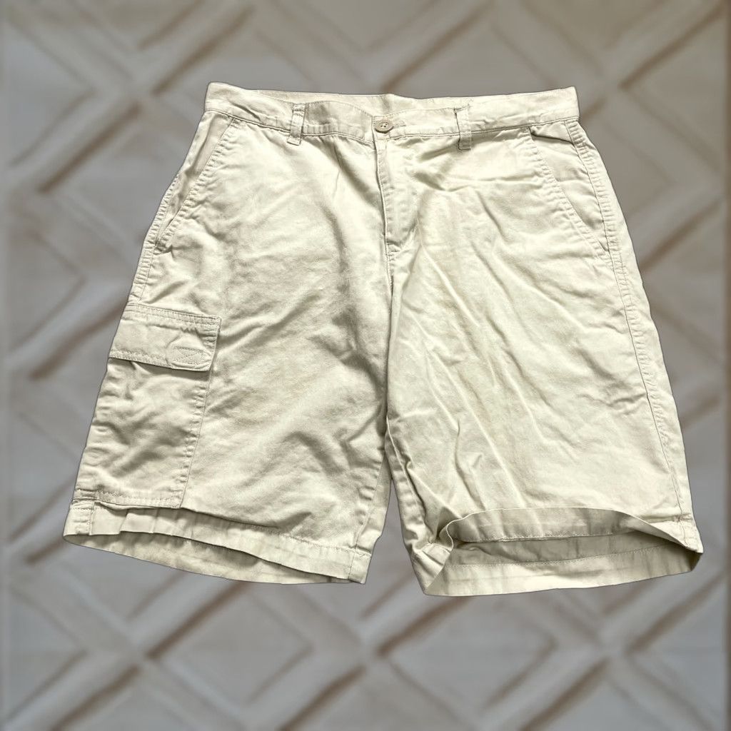 Vintage VINTAGE Columbia Cargo Shorts Men 32 Brown Cotton Flat Front Outdoor Casual 32x9 Size US 32 / EU 48 - 1 Thumbnail