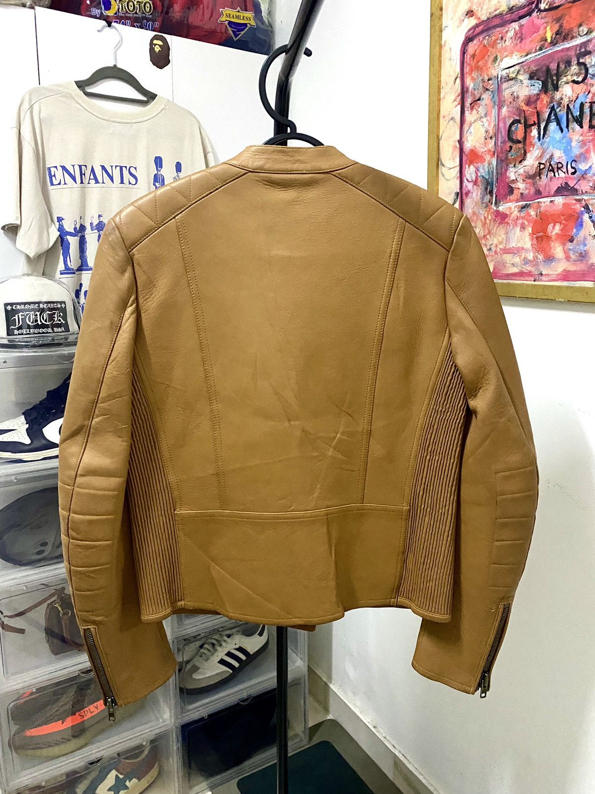 Maison Margiela Maison Martin Margiela 7 Zipper Leather Biker jacket Size M / US 6-8 / IT 42-44 - 5 Thumbnail