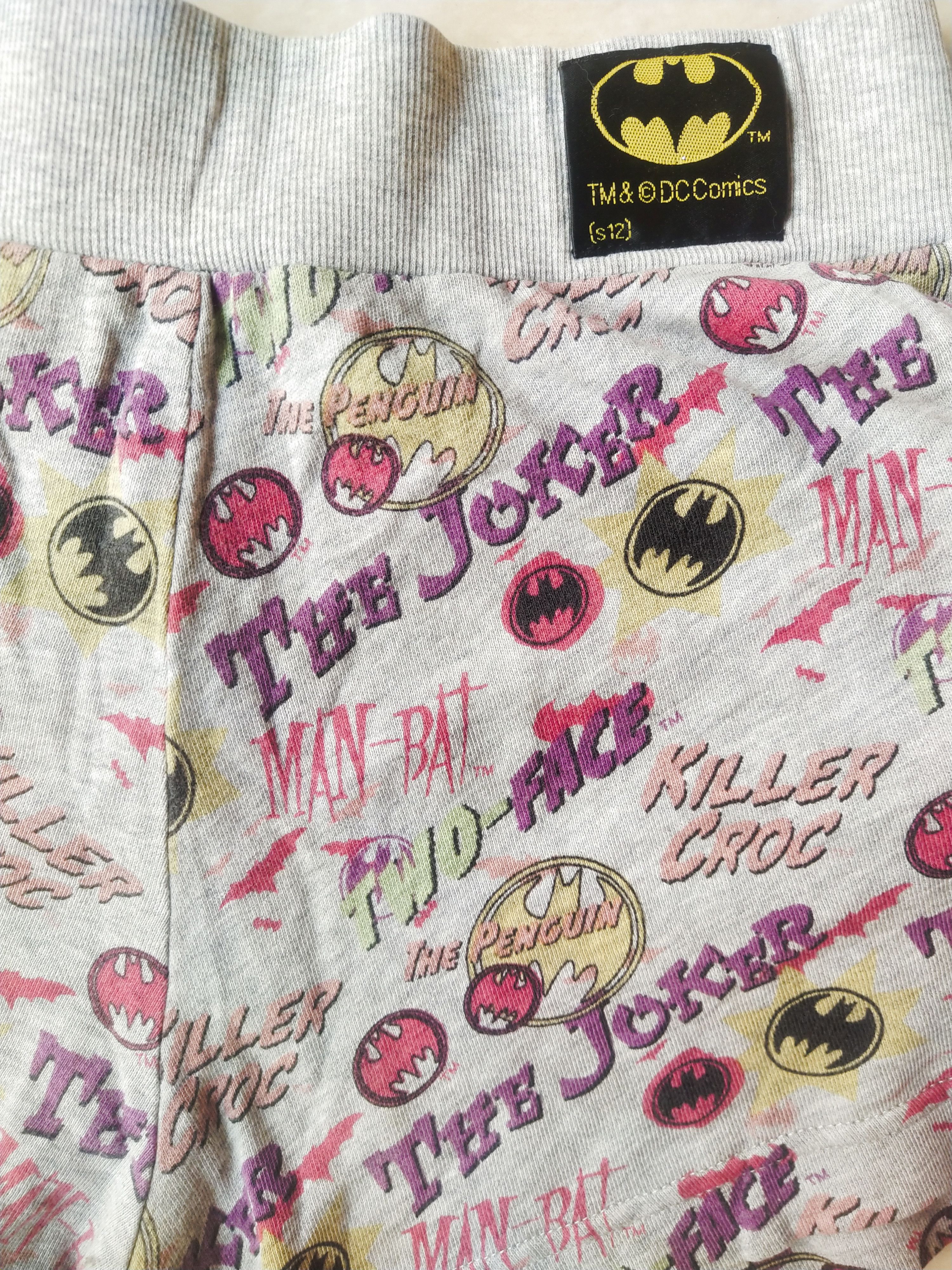 DC Comics Vintage Batman DC Comics All-Over Print Shorts Japan Size 26" / US 2 / IT 38 - 2 Thumbnail