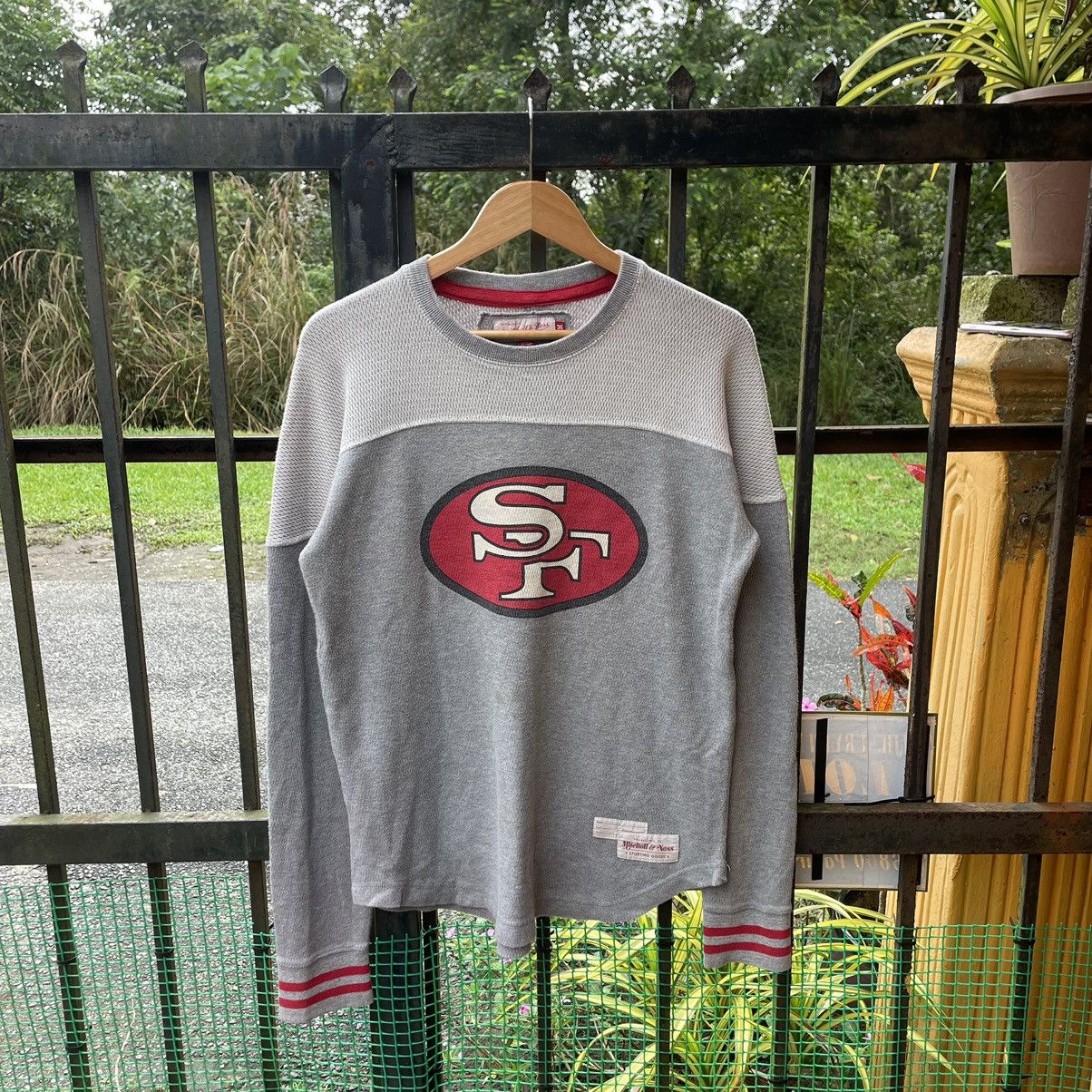 NFL × Vintage 🔥NFL San Francisco 49ers Big Logo Waffle Long Sleeves Shirts Size US S / EU 44-46 / 1 - 1 Thumbnail