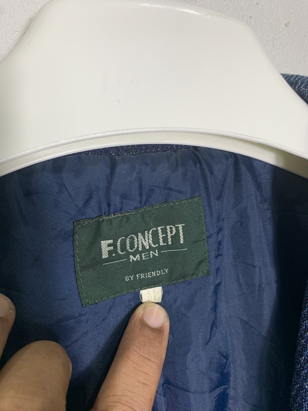 CNCPTS × Japanese Brand × Vintage Vintage F.Concept Men Chore Jacket Size US M / EU 48-50 / 2 - 2 Thumbnail