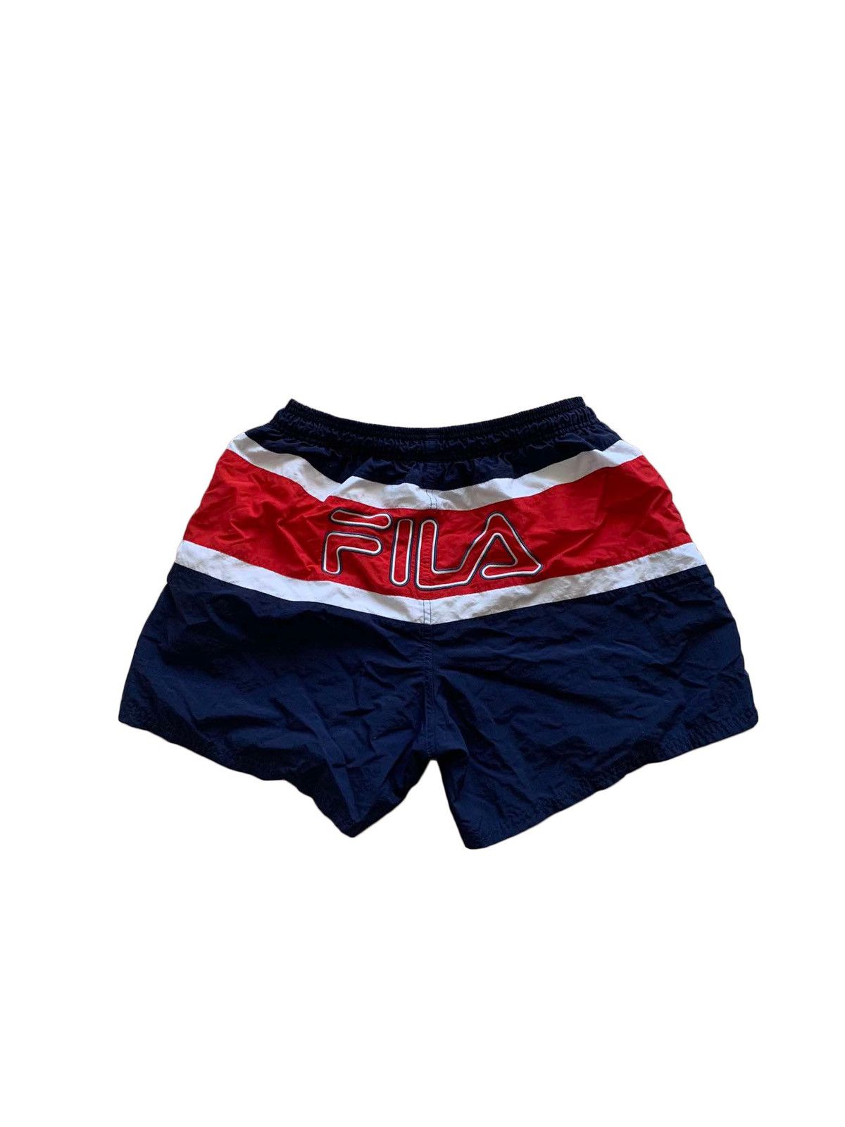 Fila × Vintage Vintage Fila Big Logo Spellout swimming Trunks Shorts Size US 32 / EU 48 - 1 Thumbnail