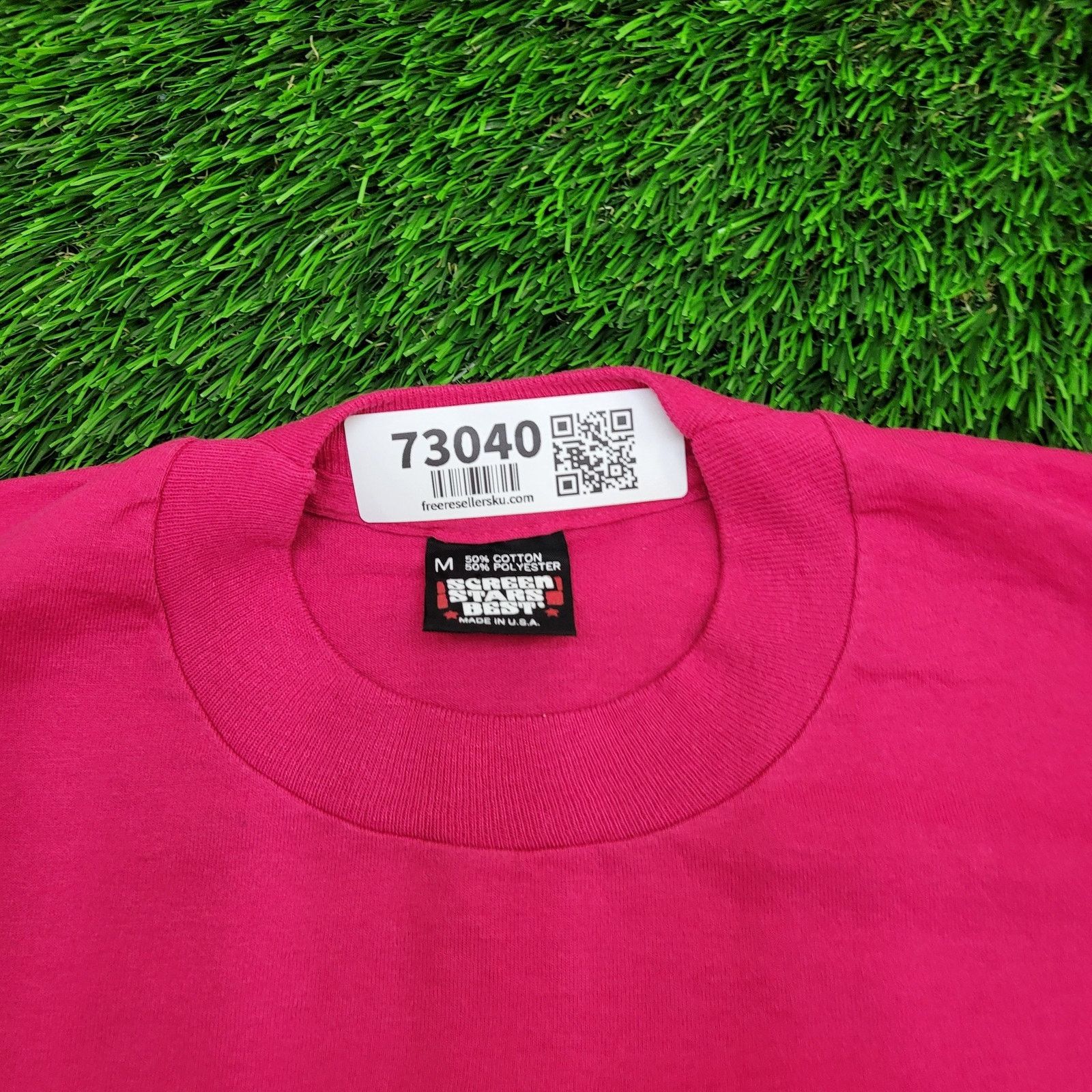 Vintage Vintage 1994 Screen-Stars Shirt Womens Medium 19x25 Pink USA Size M / US 6-8 / IT 42-44 - 9 Thumbnail