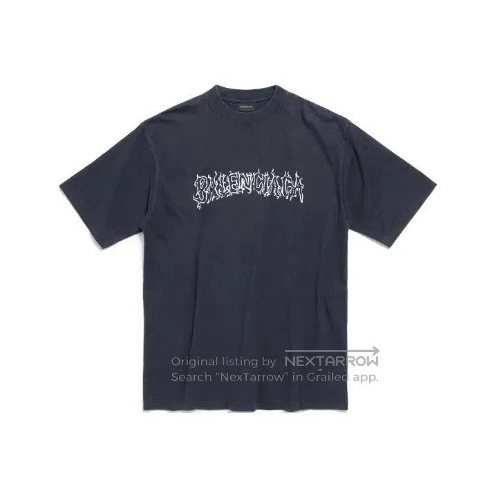 Balenciaga Balenciaga SS24 New Year Oversized Black T. Size US M / EU 48-50 / 2 - 1 Thumbnail