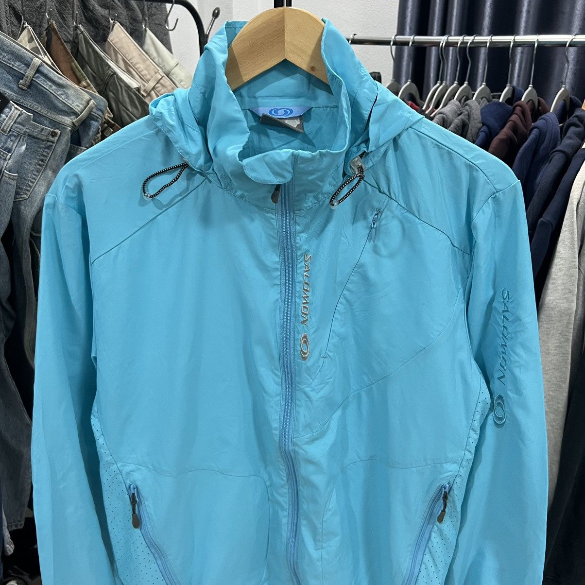 Salomon Salomon Clima Wind Jacket Size US M / EU 48-50 / 2 - 2 Thumbnail