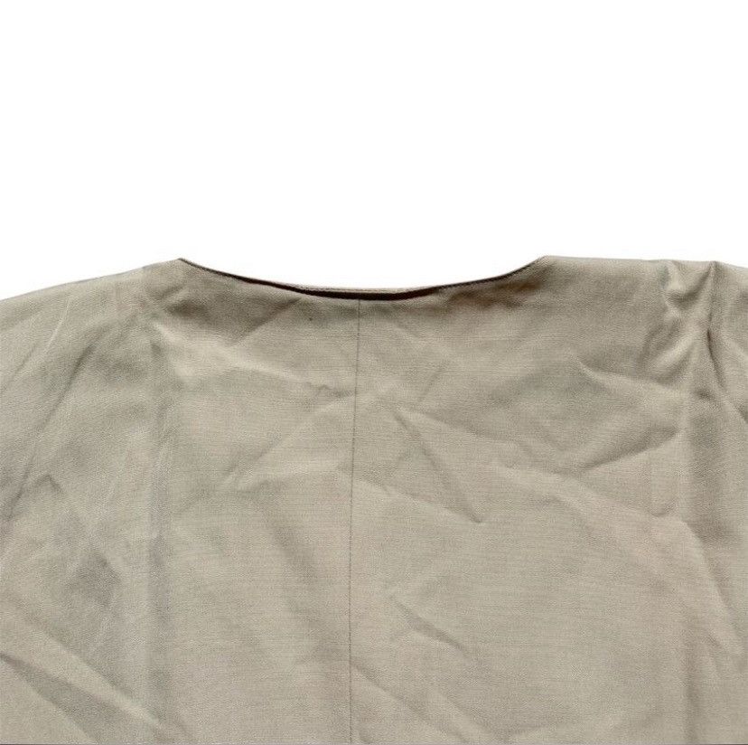 Chloe VTG 90s CHLOE BLAZER BEIGE DOUBLE BUTTON Size S / US 4 / IT 40 - 7 Thumbnail