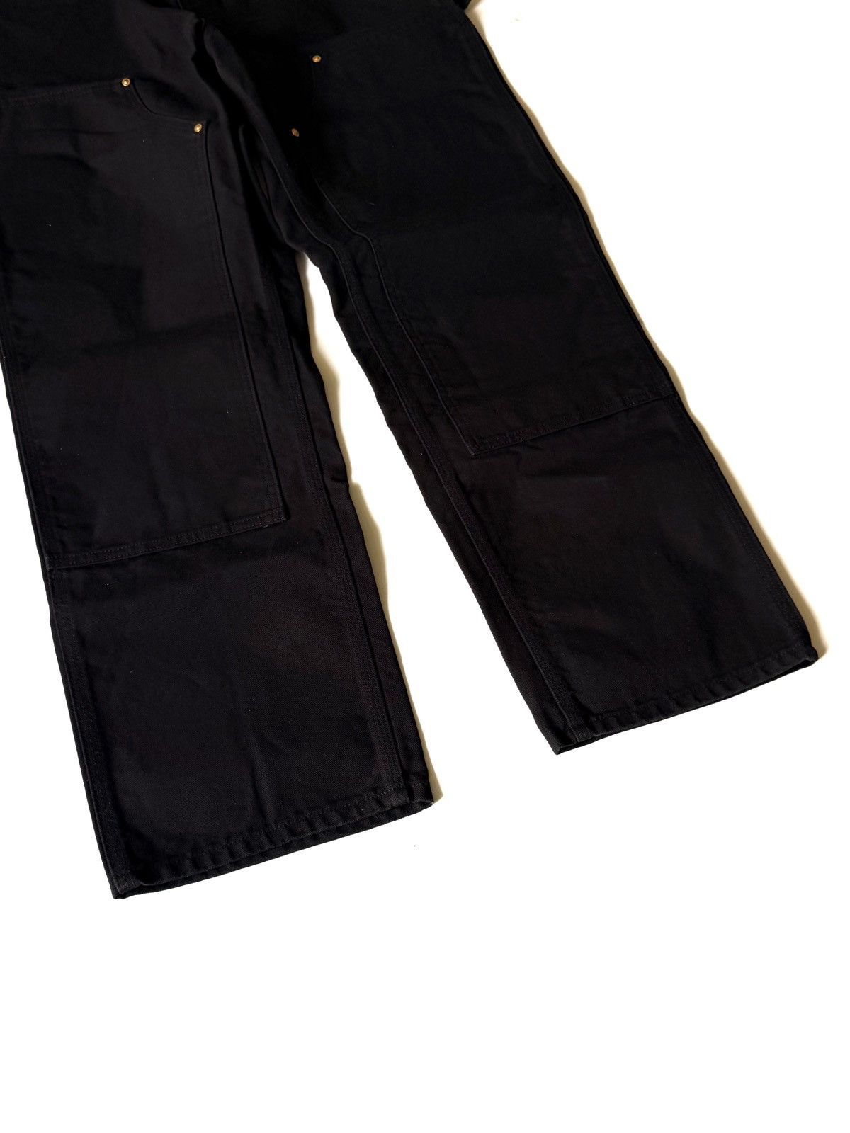 Carhartt Carhartt Double Knee Black Jeans Made In USA Men’s 32x30 Size US 32 / EU 48 - 2 Thumbnail