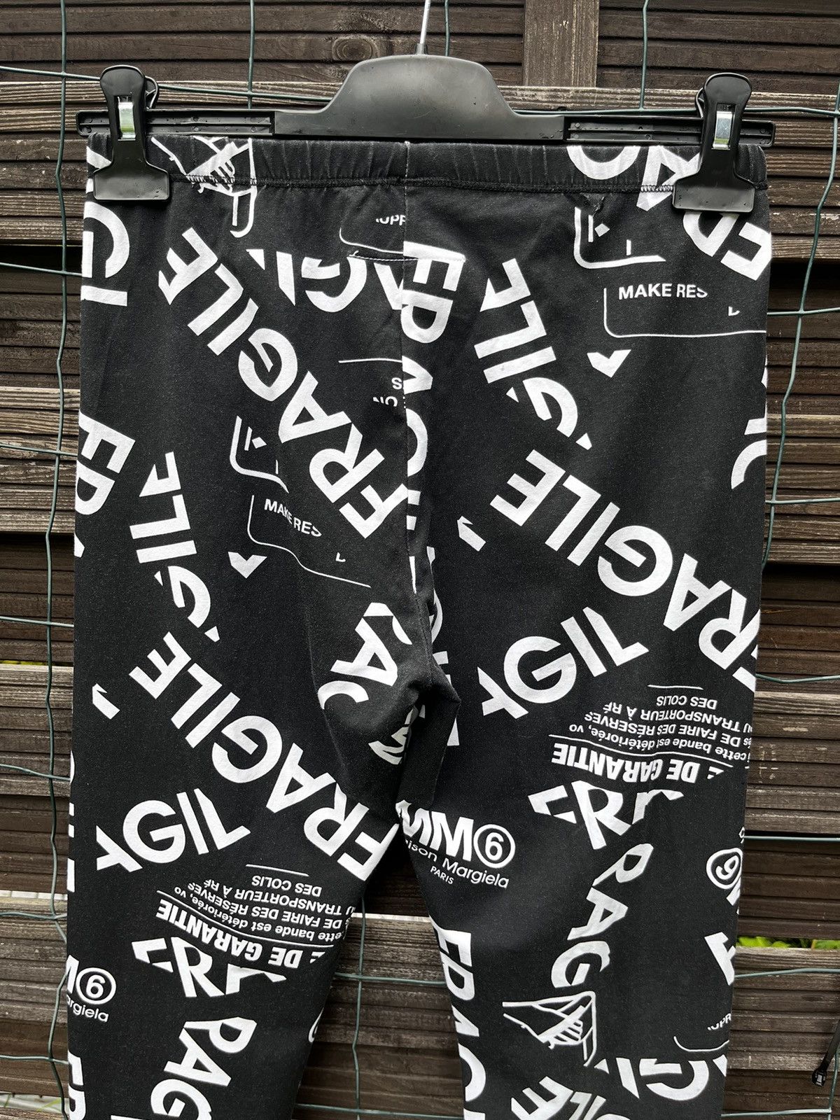 Maison Margiela 🔴 MM6 Maison Margiela Stamp Leggings Size 34" / US 12 / IT 48 - 4 Thumbnail