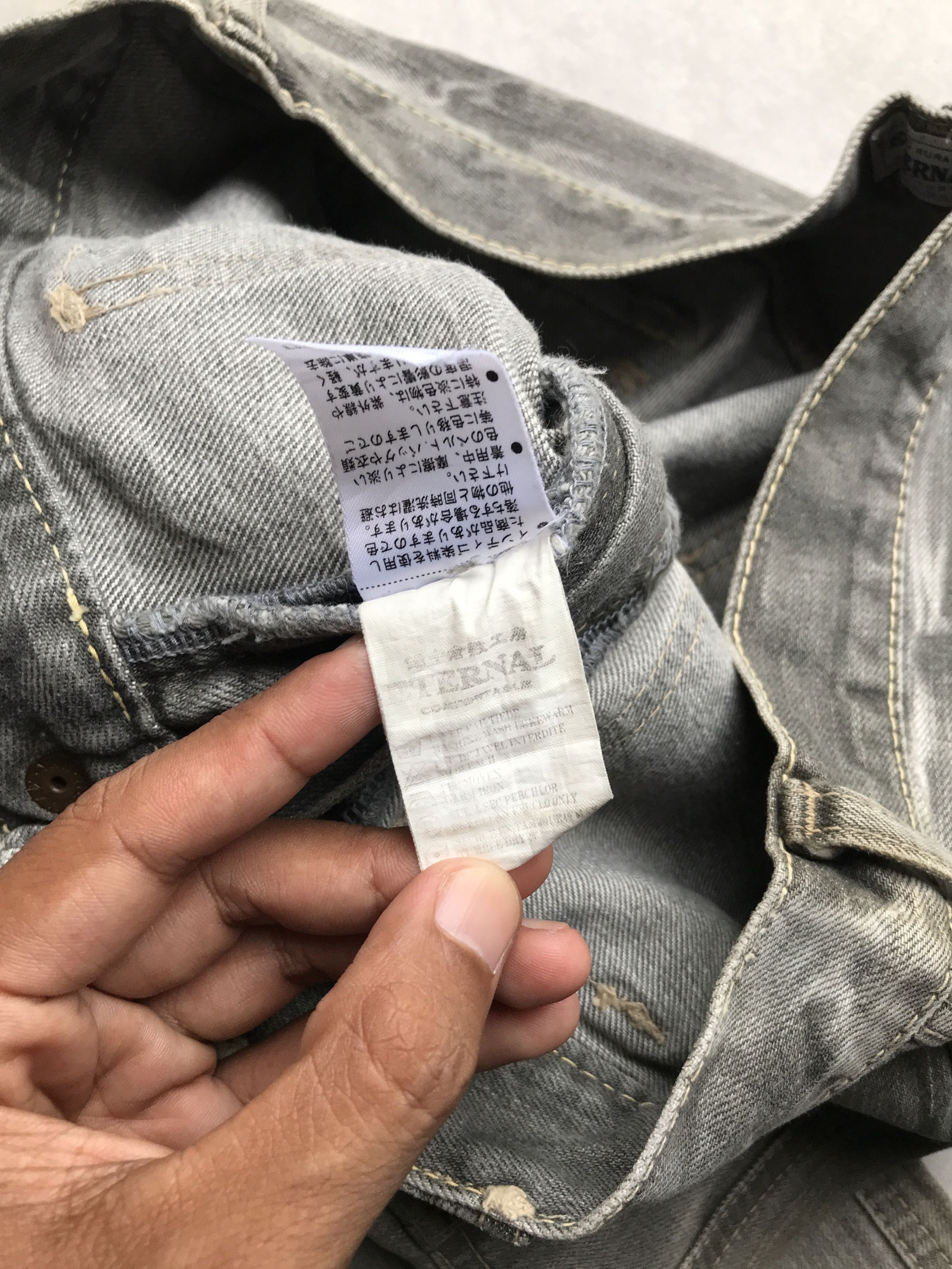 Eternal Eternal grey jeans Size US 30 / EU 46 - 5 Thumbnail