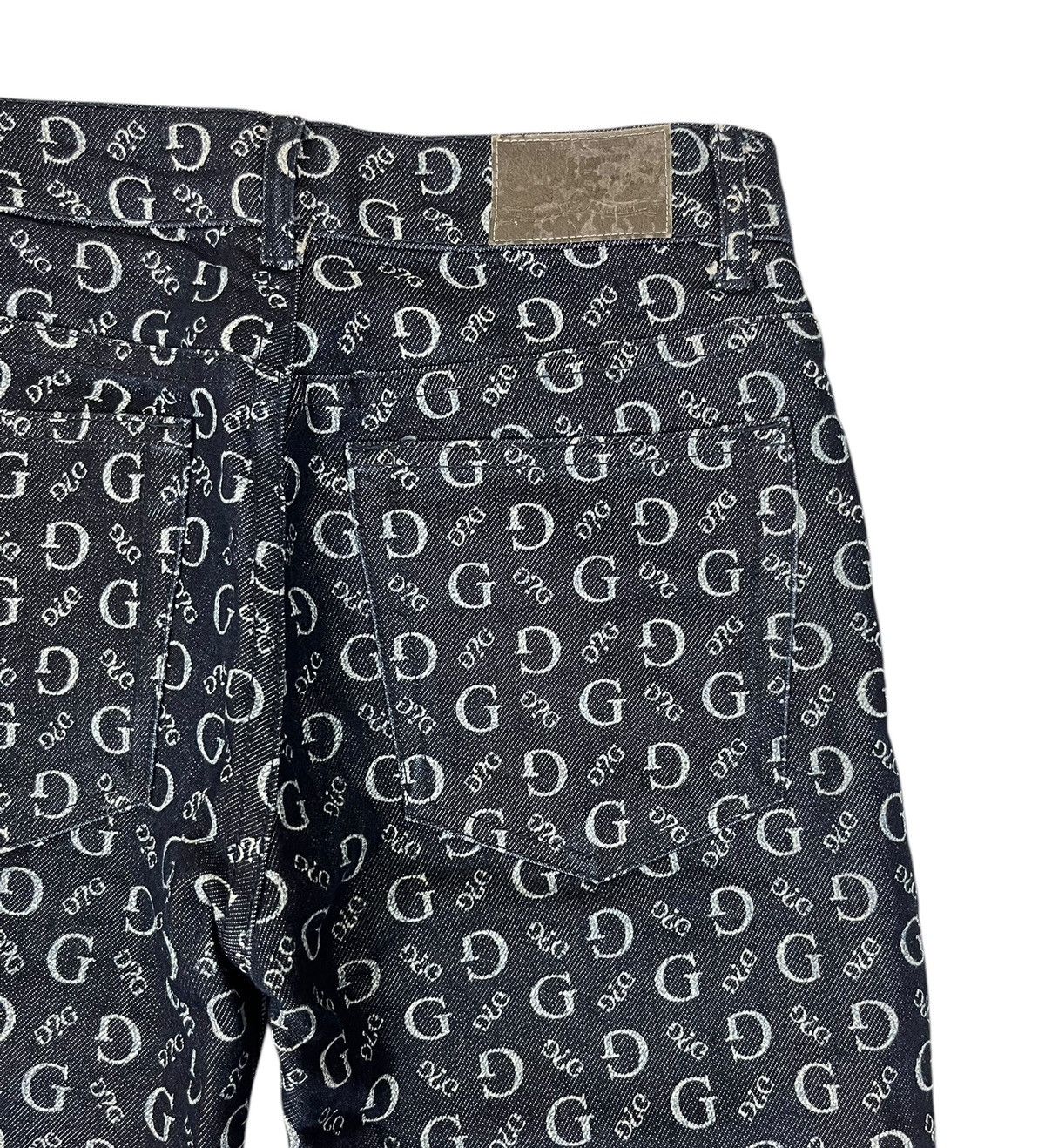Guess Super Flare Guess Og Monogram Logo Jeans Size 26" / US 2 / IT 38 - 12 Thumbnail