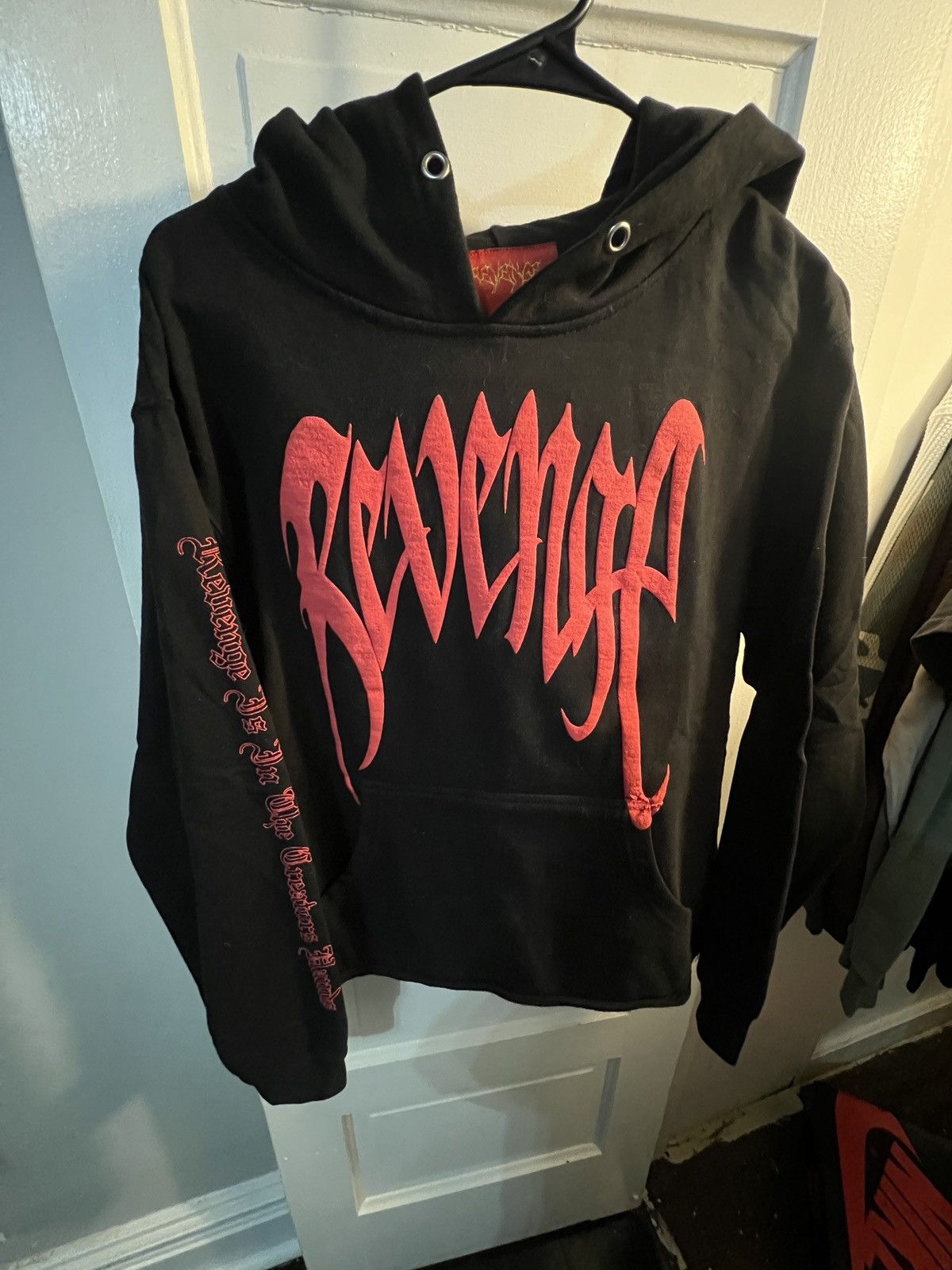 Revenge Revenge xxxtentacion bred “kill” hoodie Size US S / EU 44-46 / 1 - 1 Thumbnail