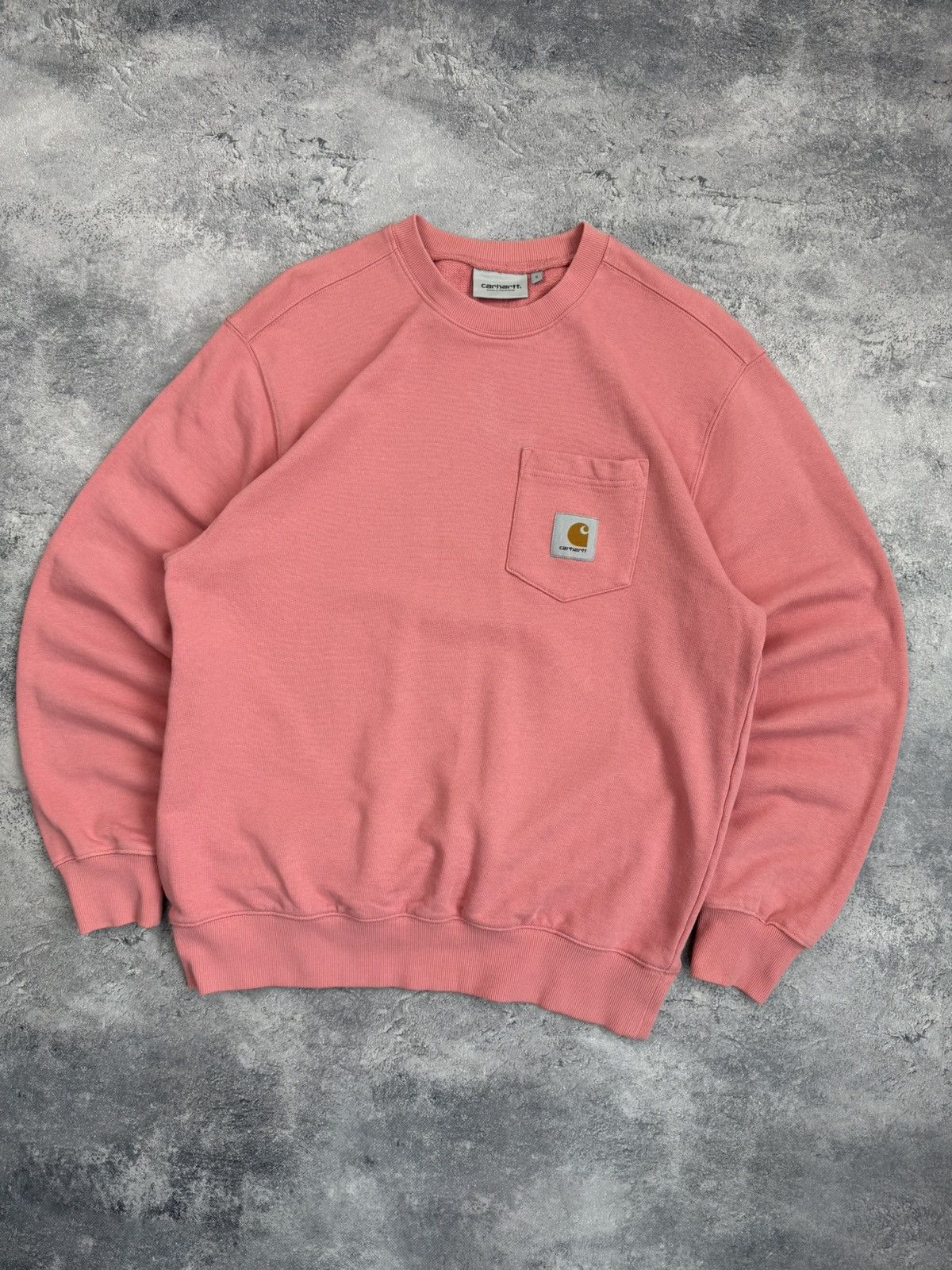 Carhartt Vintage Y2K Carhartt WIP Sweatshirt Pink Crewneck Pullover Size US S / EU 44-46 / 1 - 3 Thumbnail