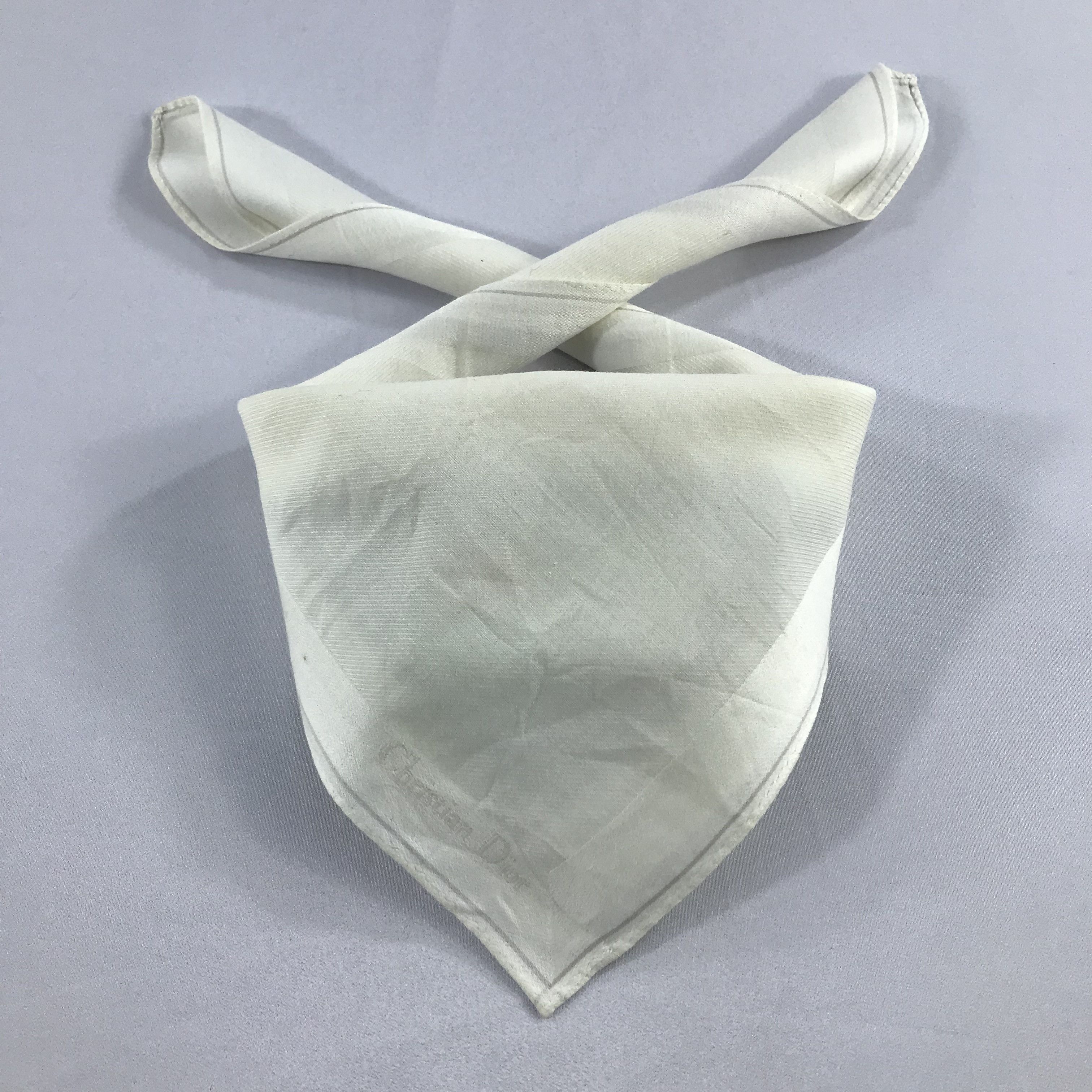 Vintage Christian Dior Bandana / Handkerchief / Neckerchief - S2246 Size ONE SIZE - 3 Thumbnail