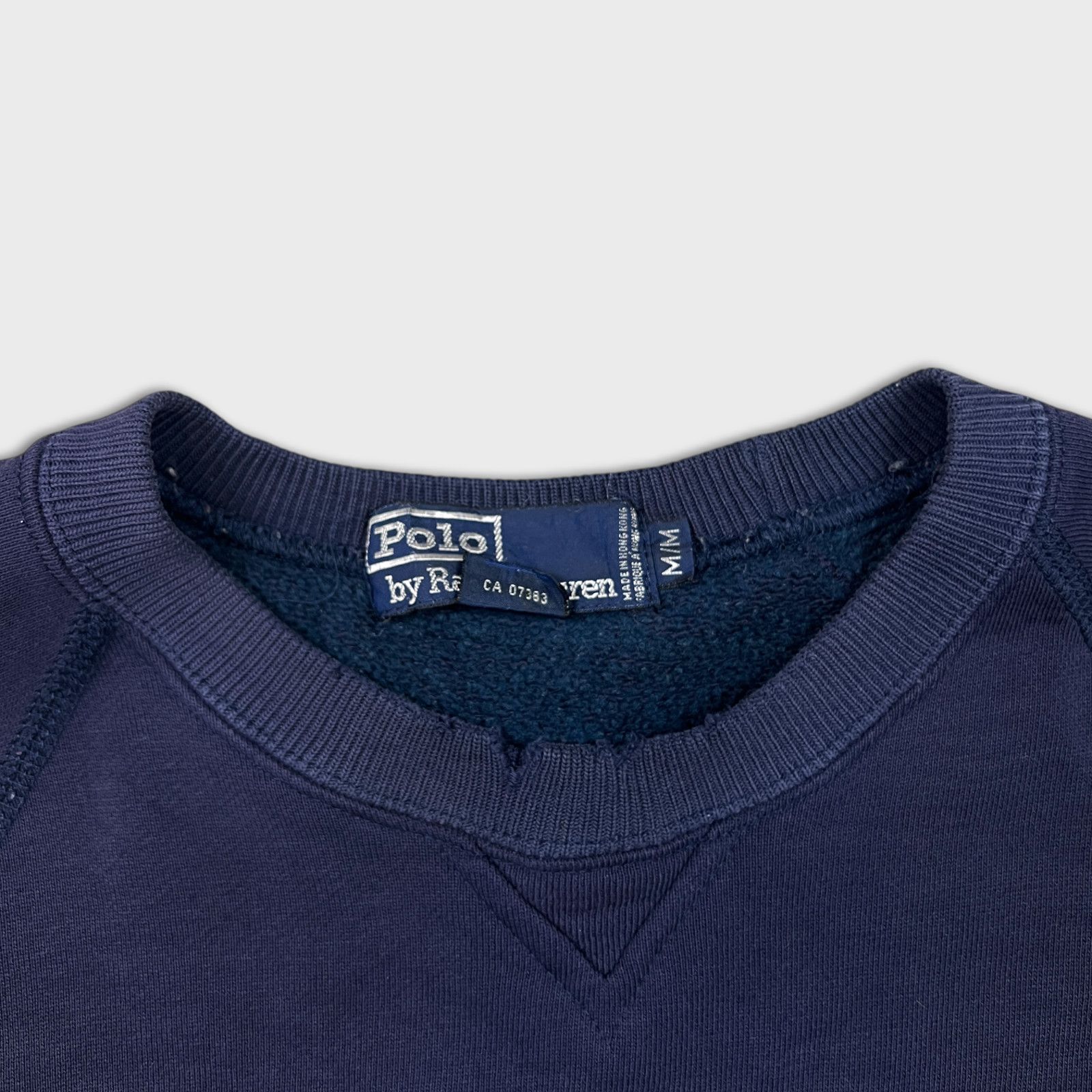 Polo Ralph Lauren × Vintage Vintage Polo Ralph Lauren Sweatshirt Medium Clubs Logo 90s Size US M / EU 48-50 / 2 - 3 Thumbnail