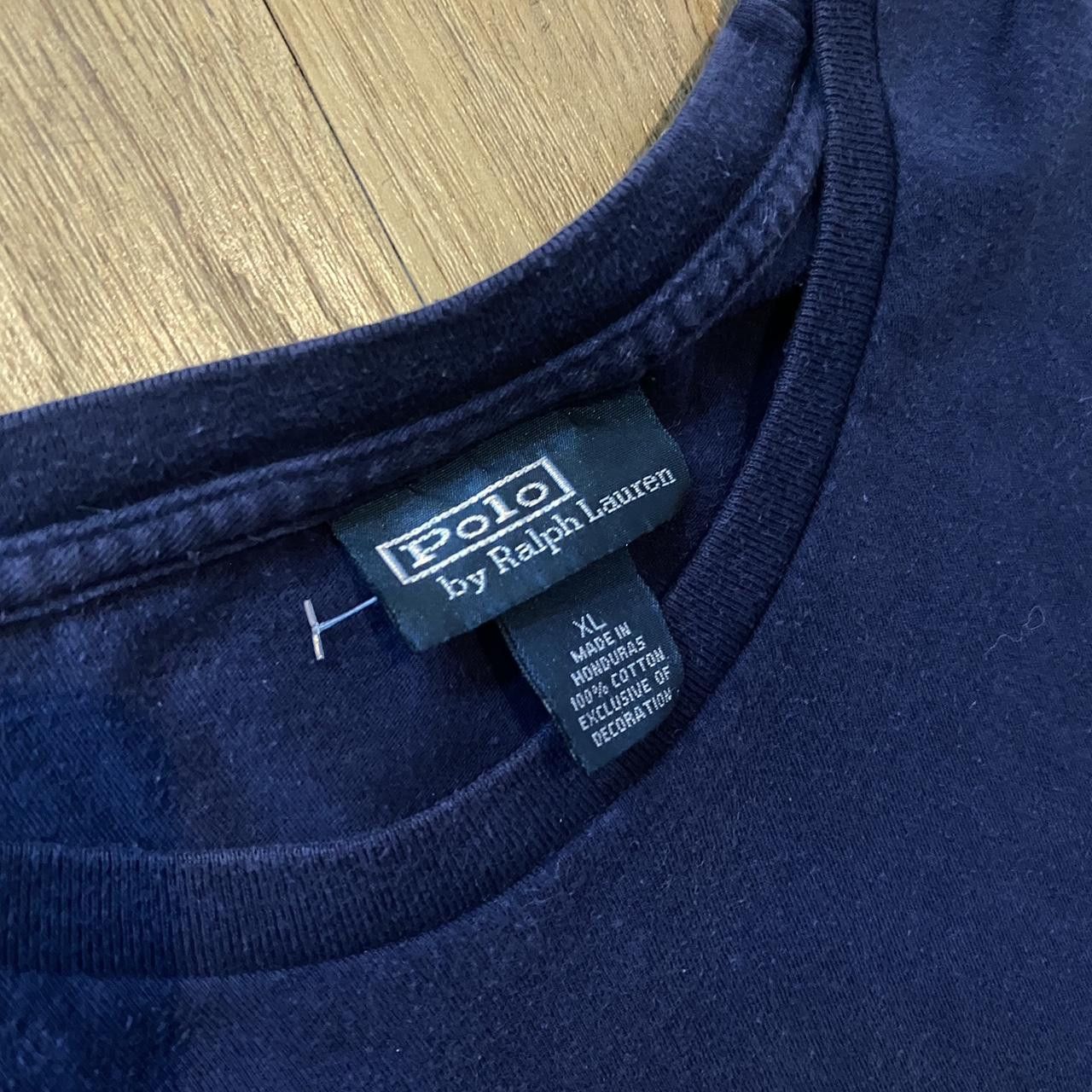 Polo Ralph Lauren Navy blue Polo Ralph Lauren cotton tee Size US XL / EU 56 / 4 - 4 Thumbnail