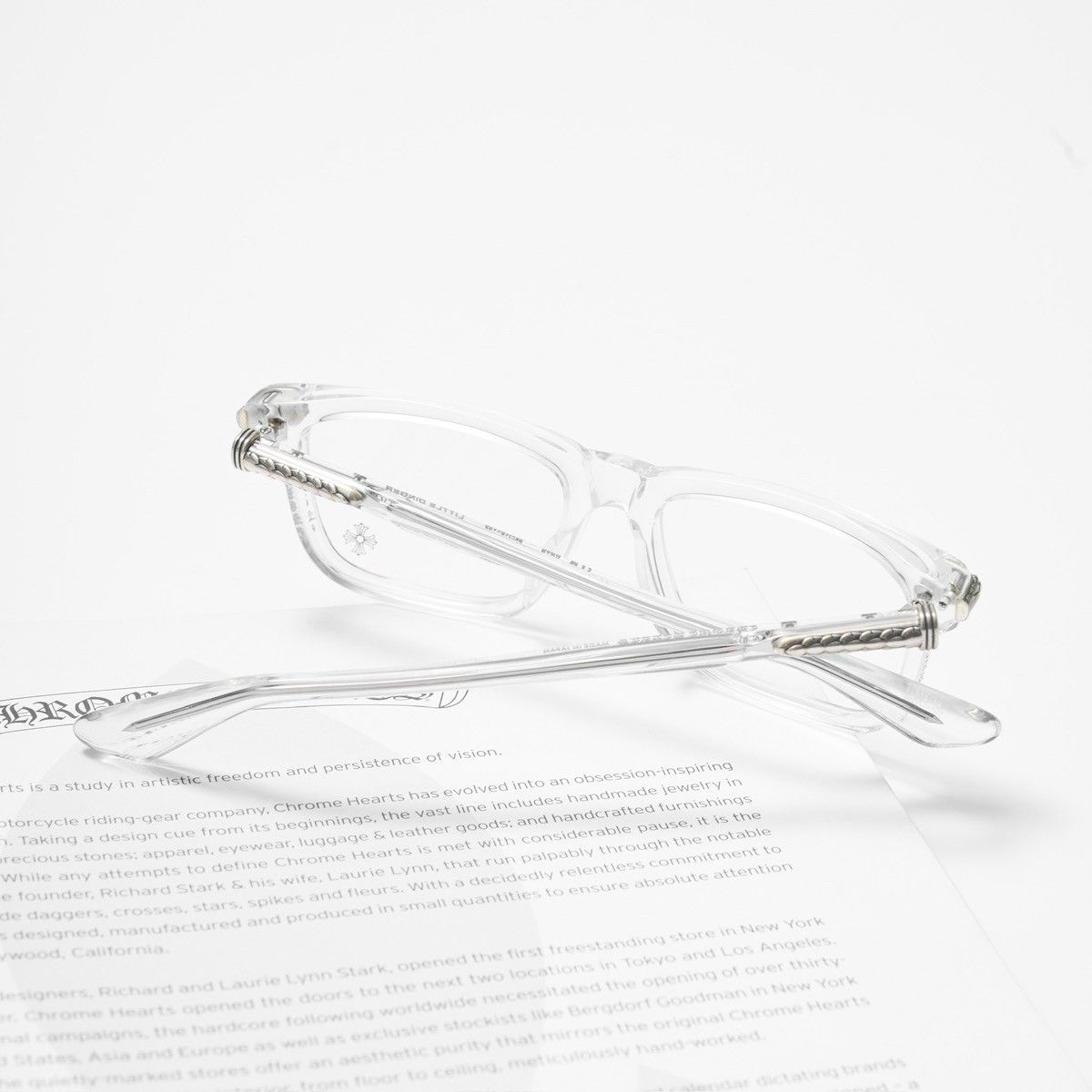 Chrome Hearts CHROME HEARTS LITTLE DINGER CRYSTAL GLASSES Size ONE SIZE - 7 Thumbnail