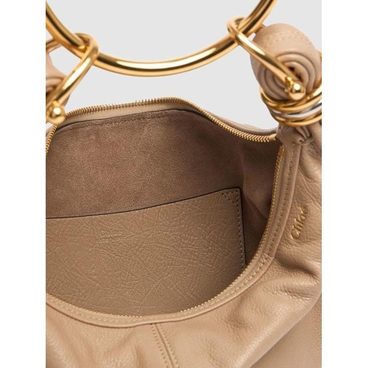 Chloe Chloe Small Bracelet Boyish Brown Grained Leather Shoulder B Size ONE SIZE - 5 Thumbnail